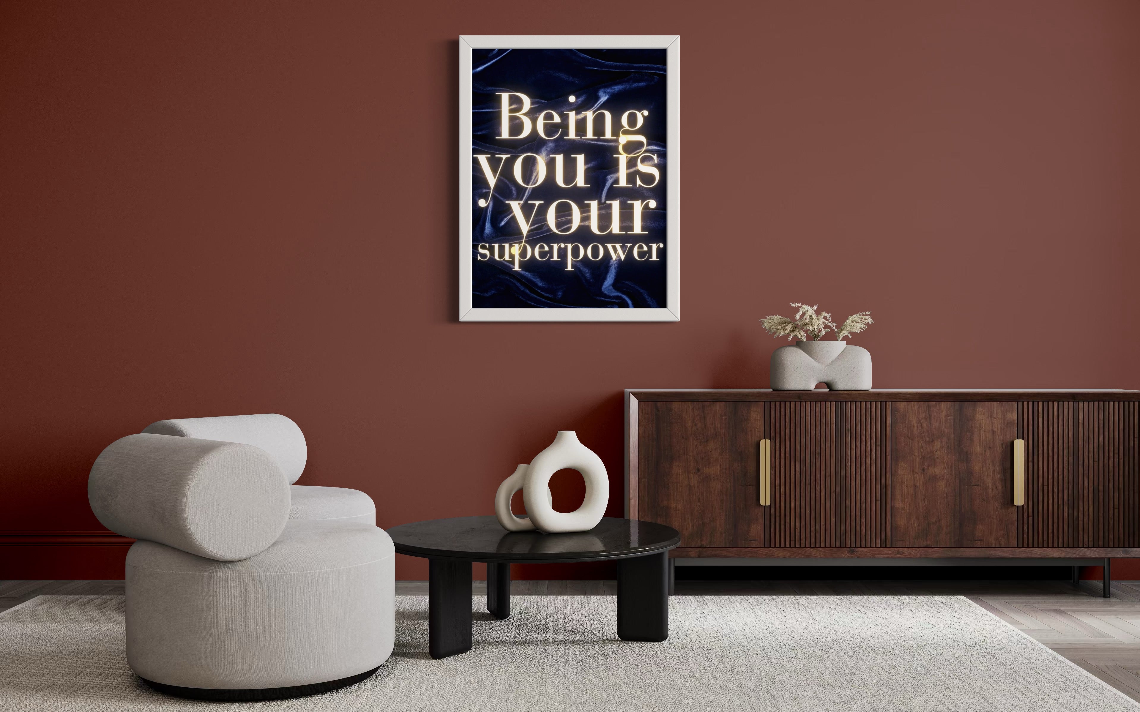 Being you is your Superpower Poster