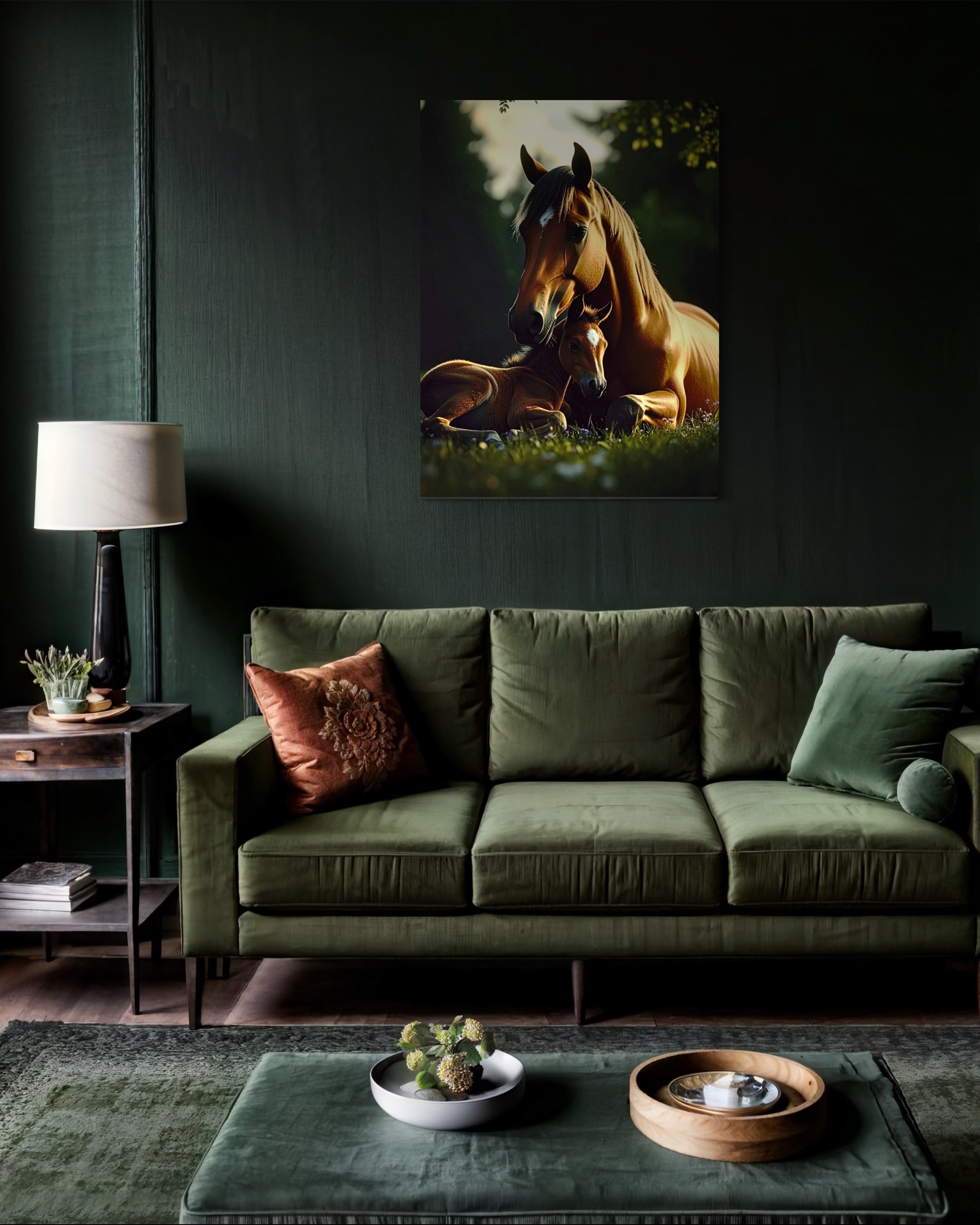 Rest in the Meadow Museum Print