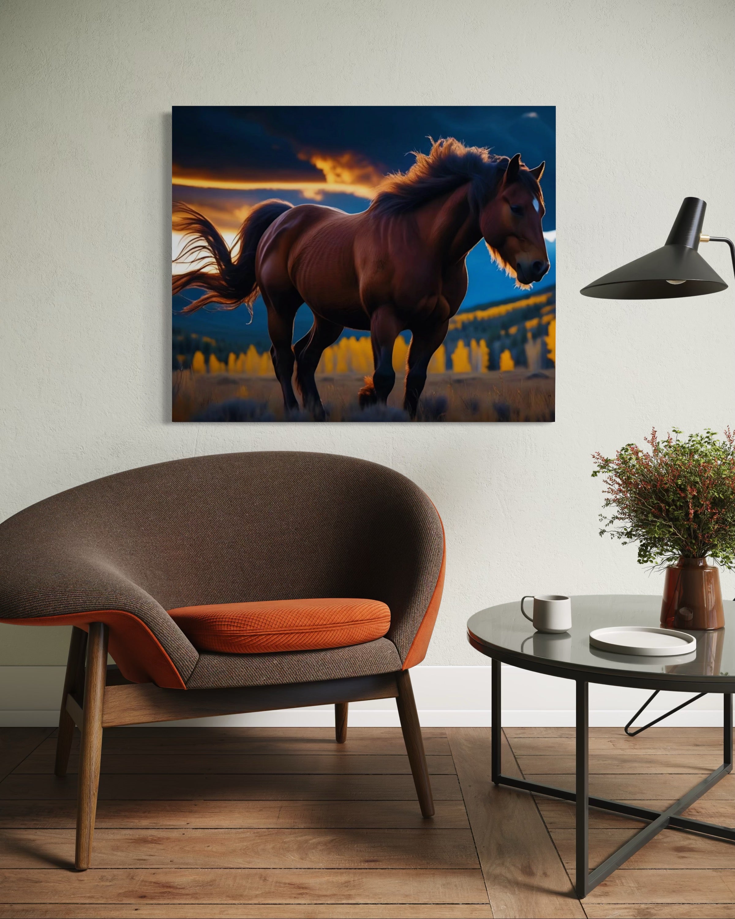 Montana Wild Horse Museum Print