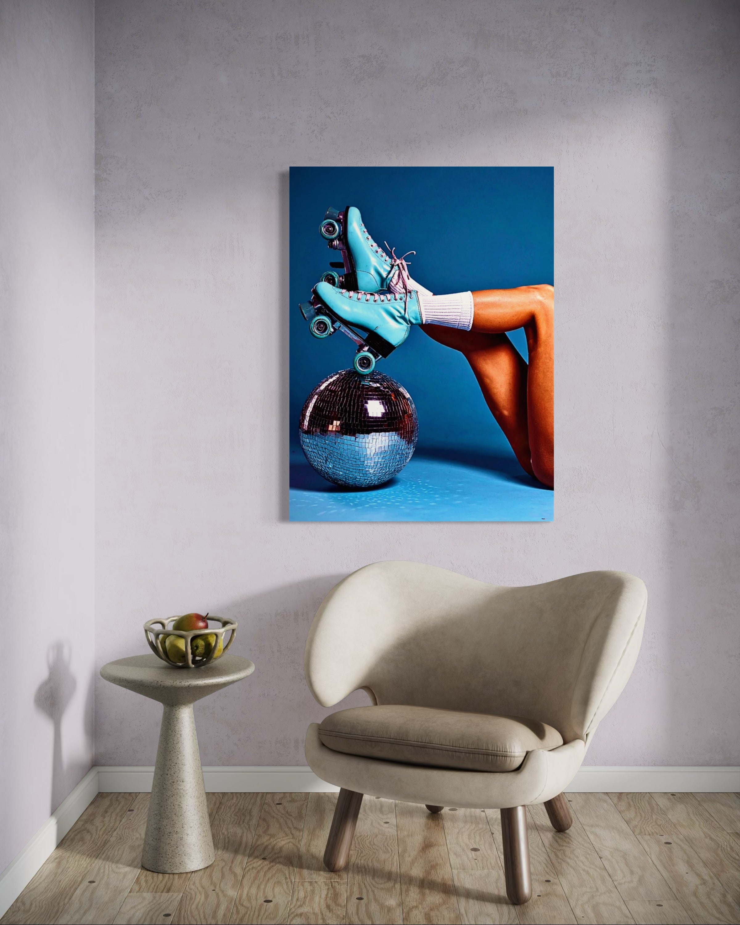 Retro Roller Skates Museum Print