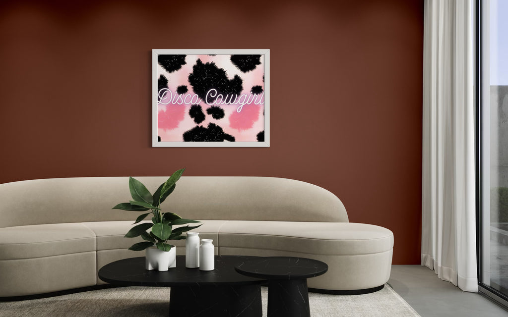 Disco Cowgirl Poster
