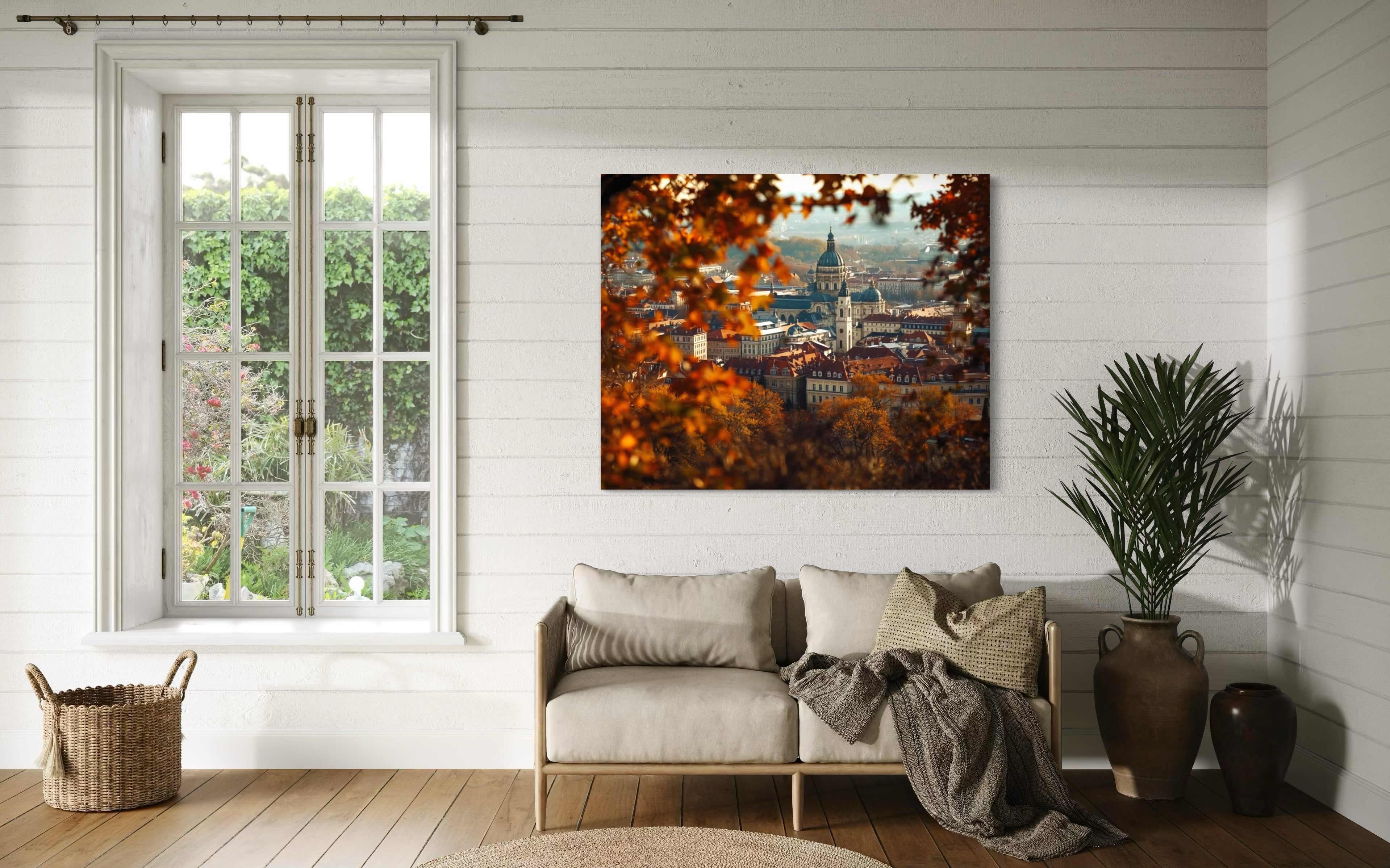 Autumn in Vienna Museum Print