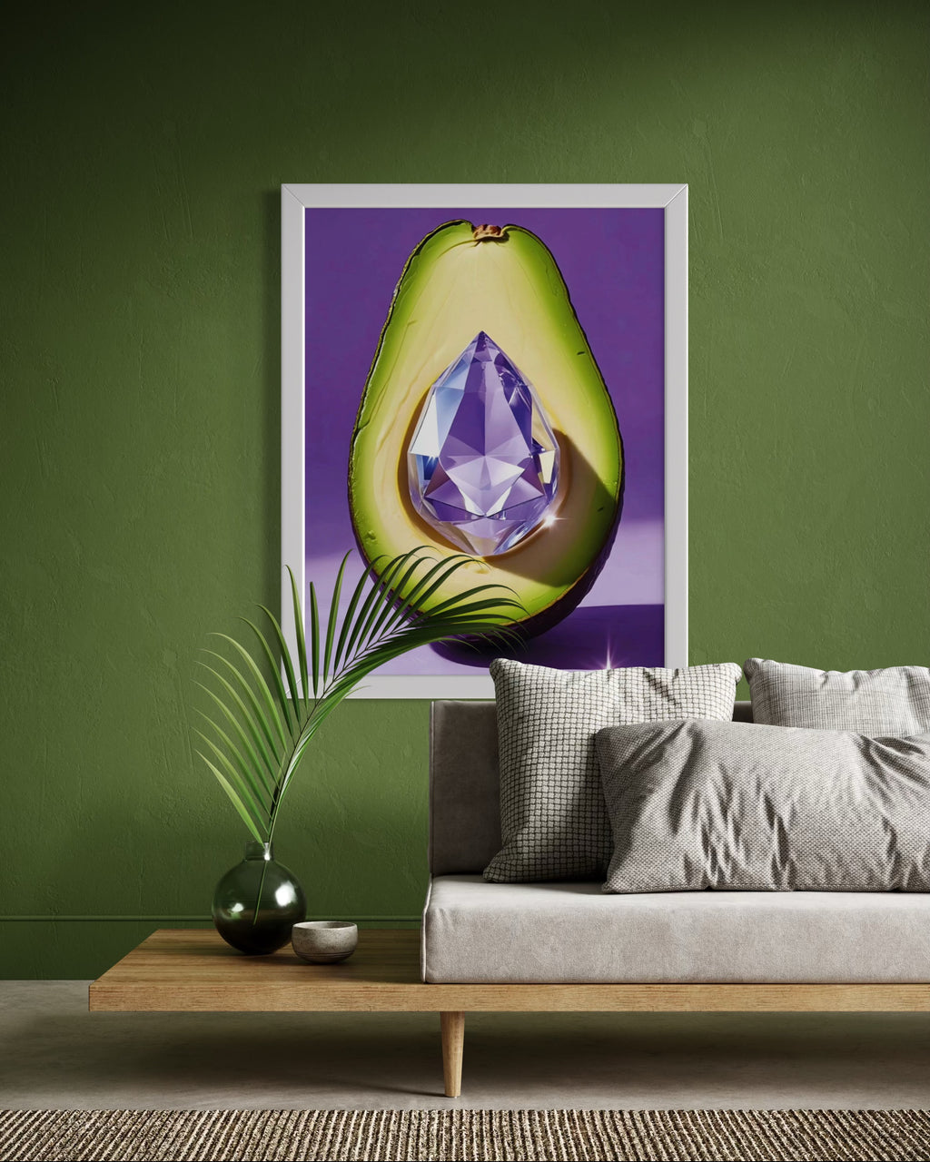Avocado Gem Museum Print