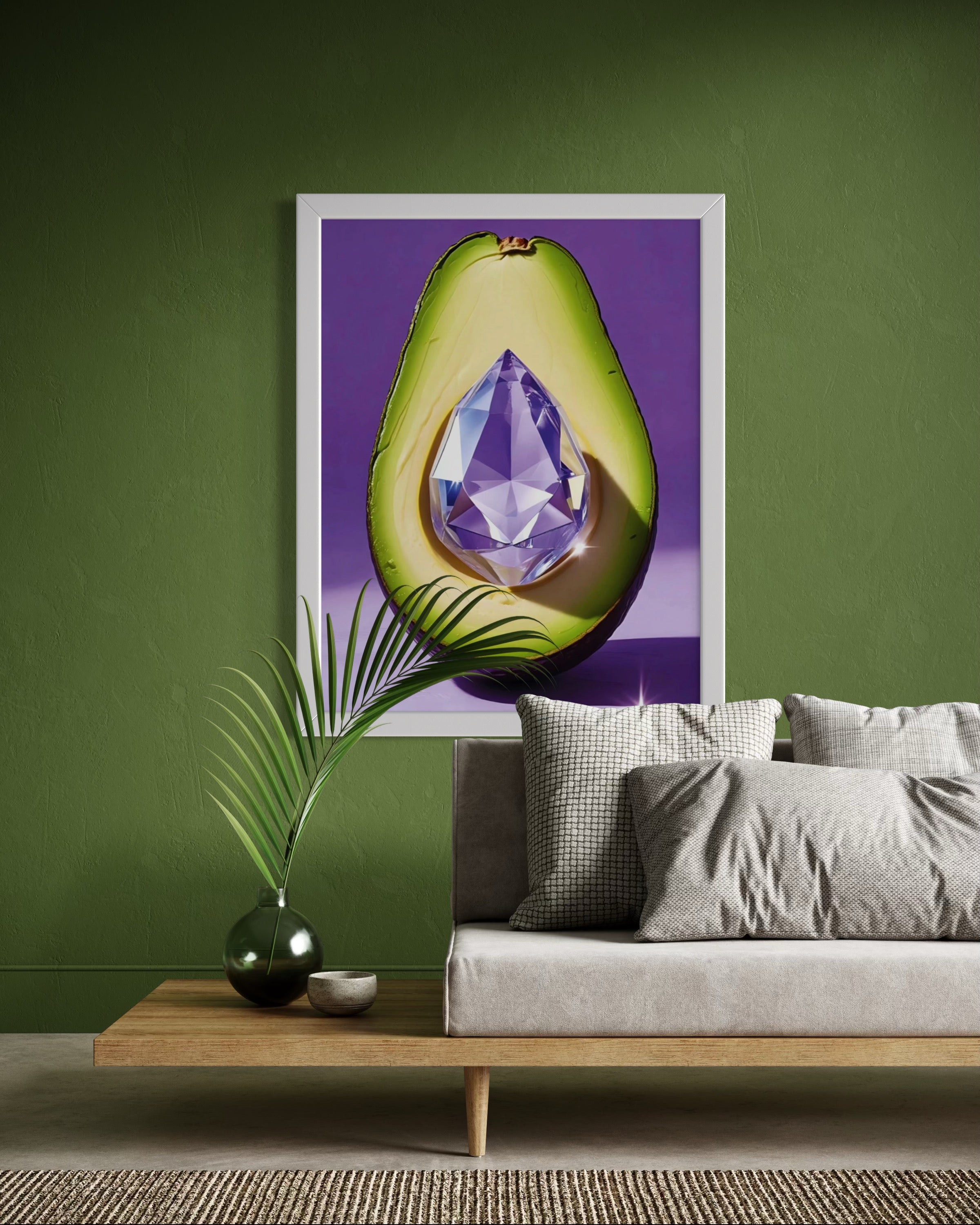 Avocado Gem Museum Print