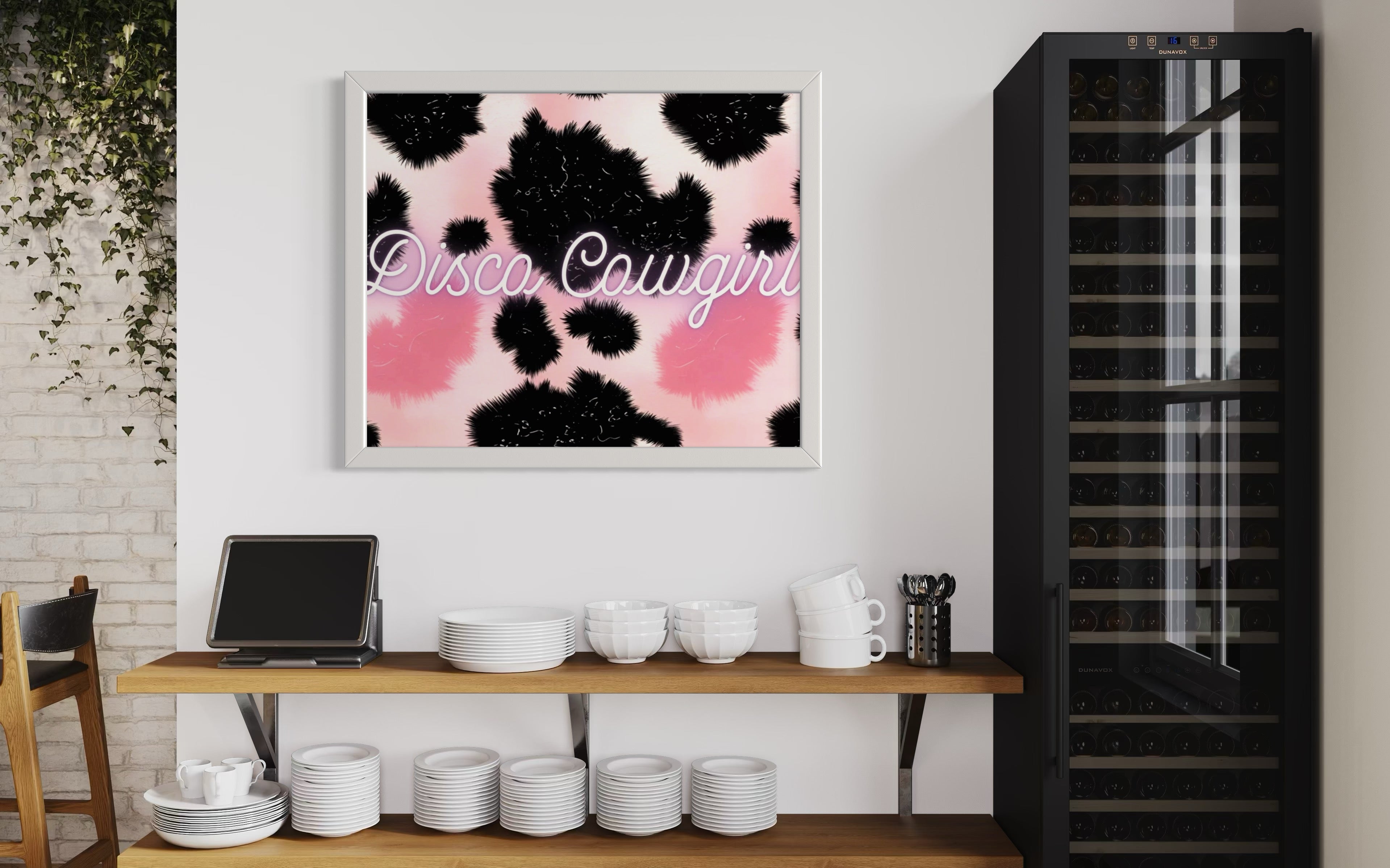 Disco Cowgirl Poster