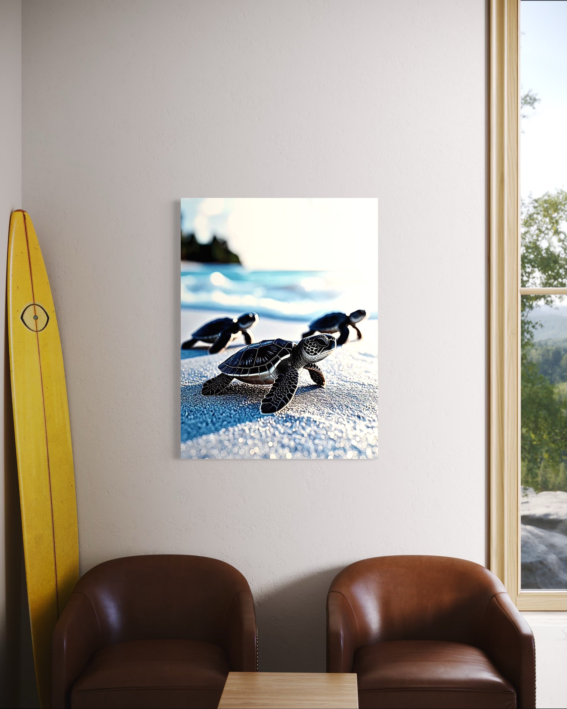 Baby Sea Turtles Museum Print