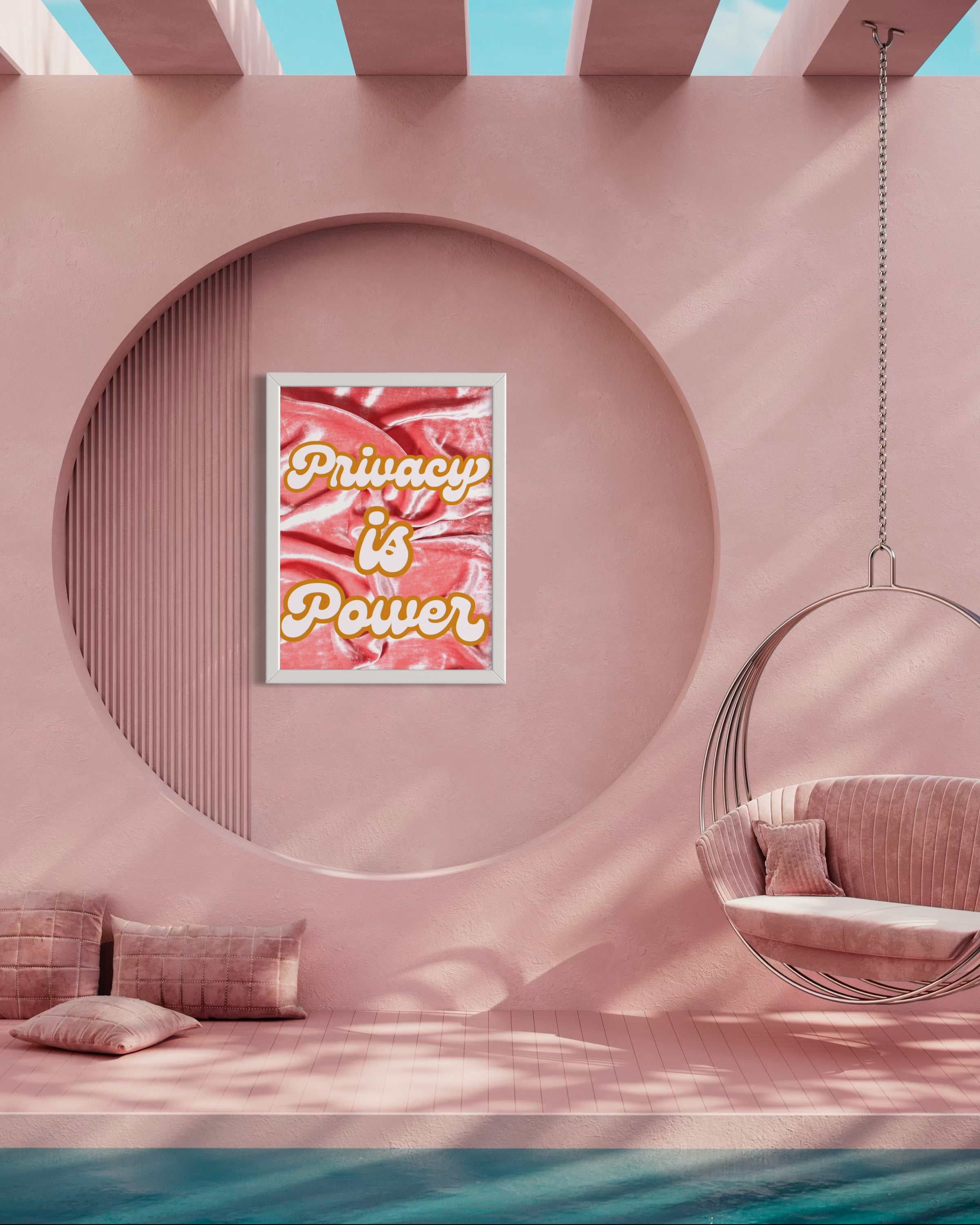 Privacy is power Poster