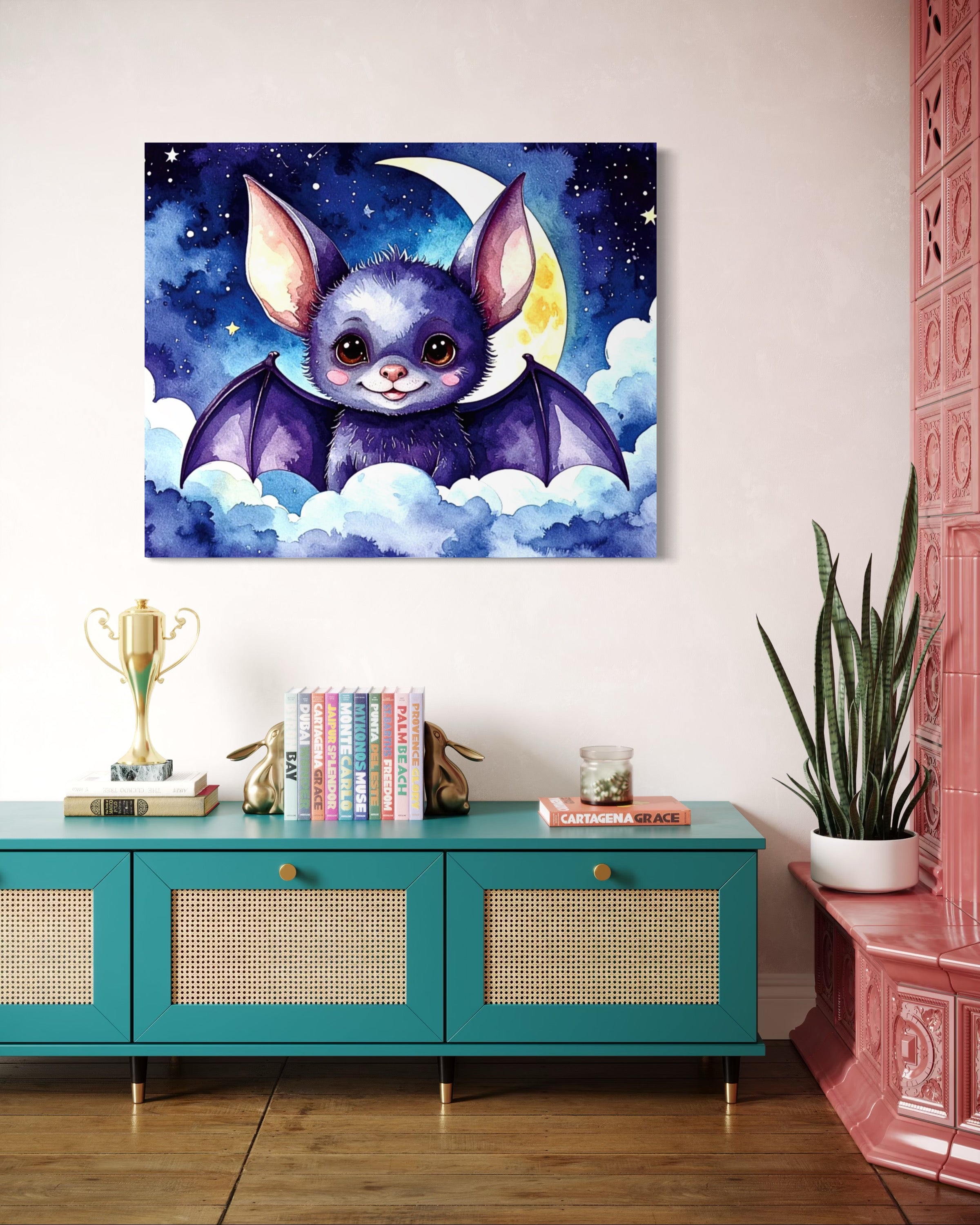 Baby Bat in the Clouds