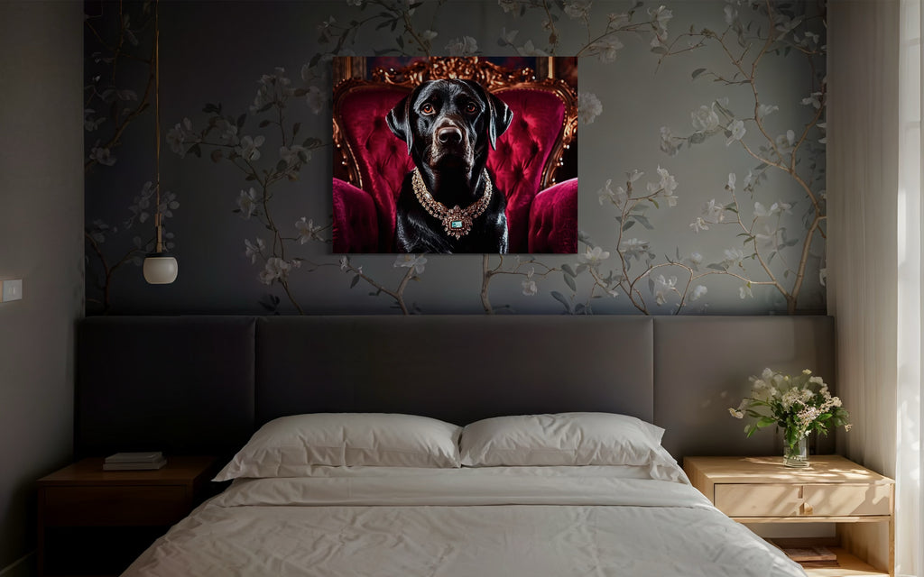 Victorian Royal Labrador Portrait