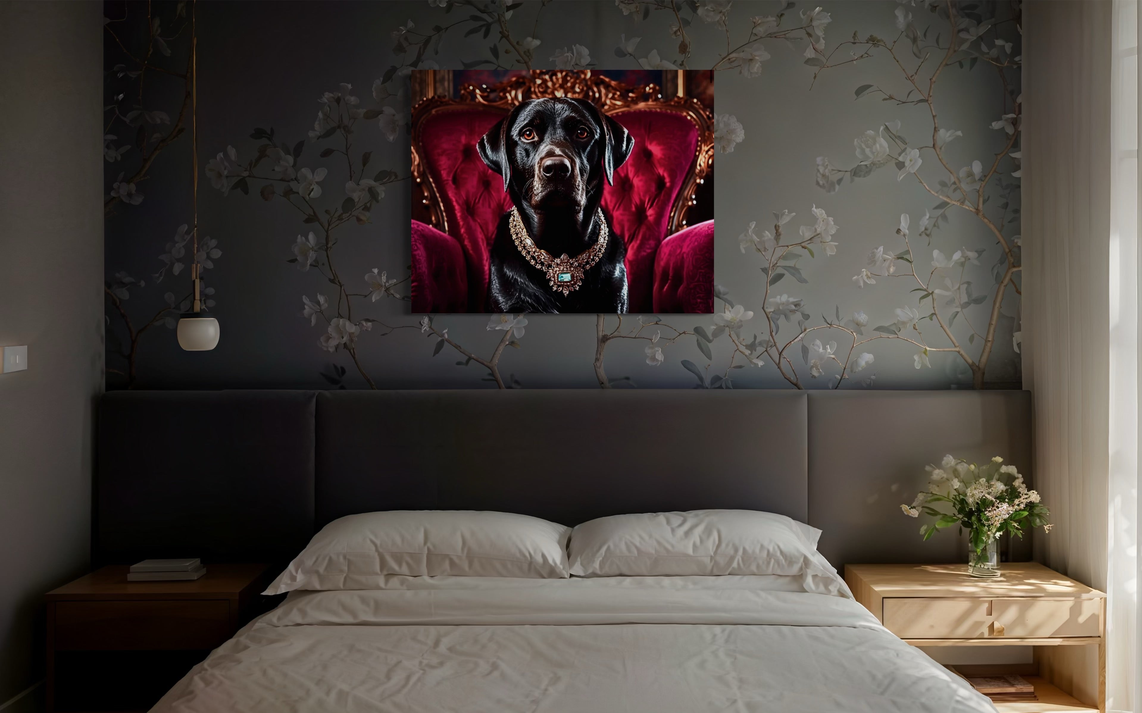 Victorian Royal Labrador Portrait