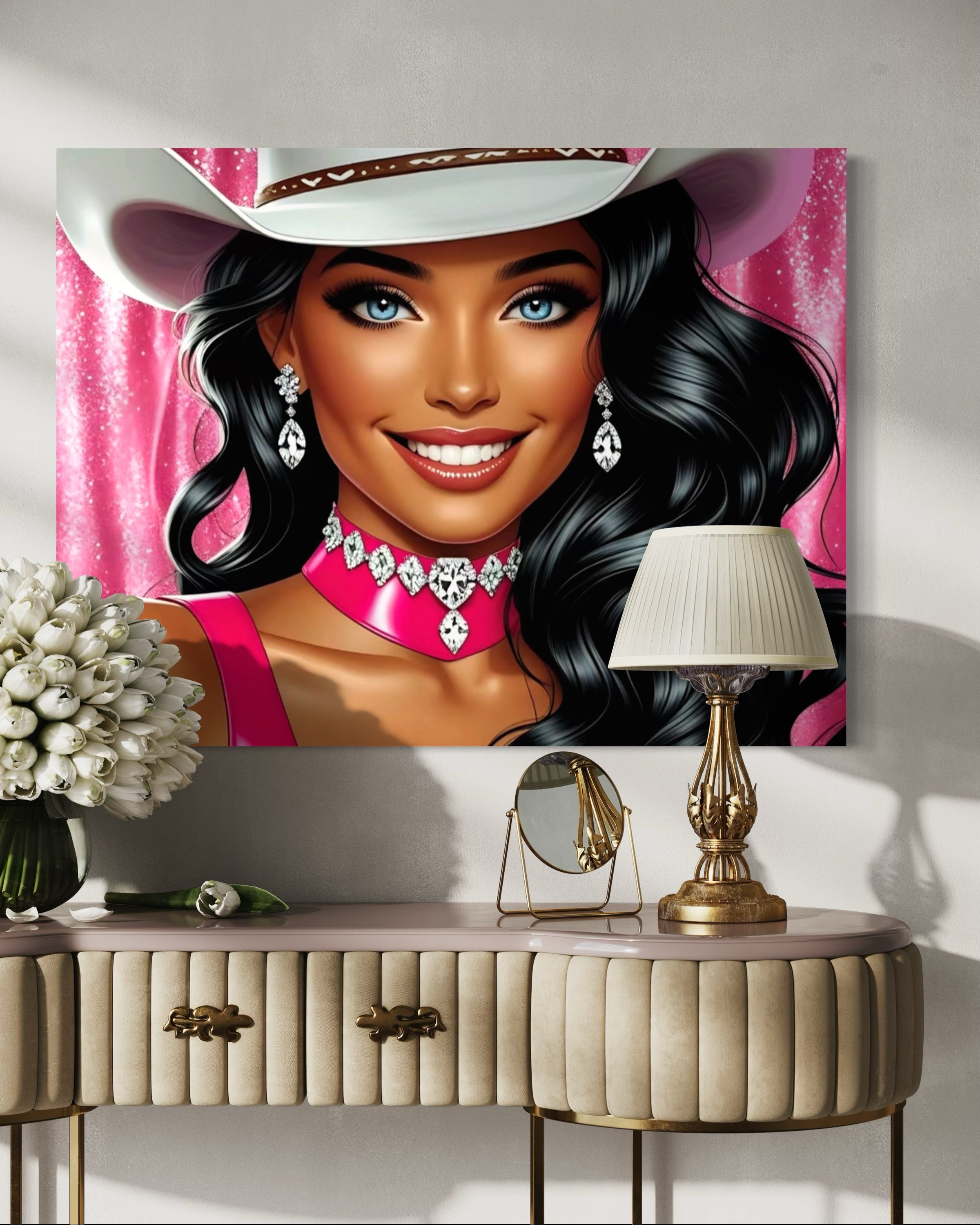 Cowgirl Princess - Black Hair