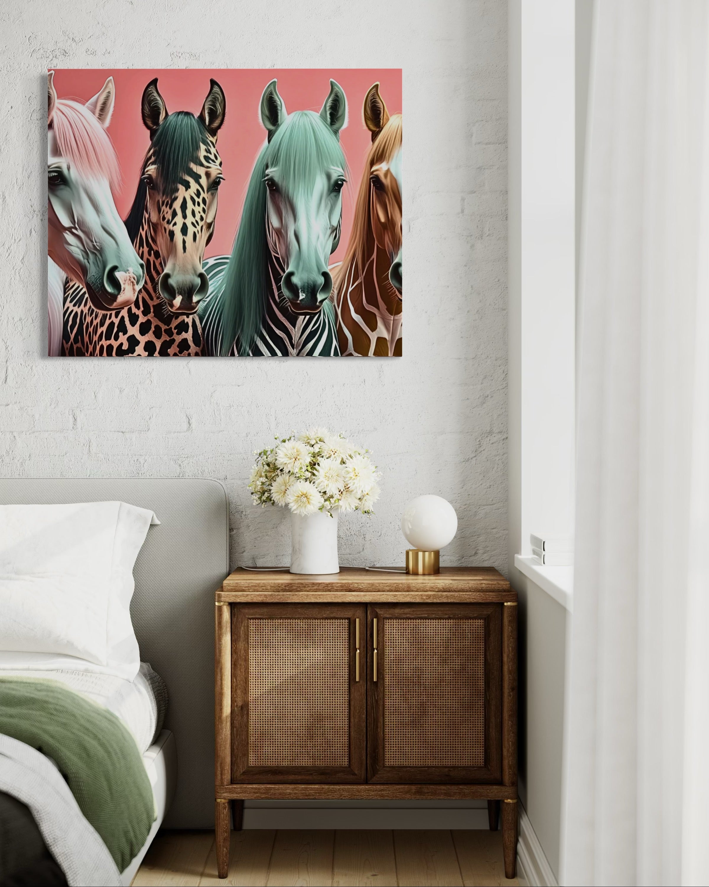 Impossible Horses Museum Print