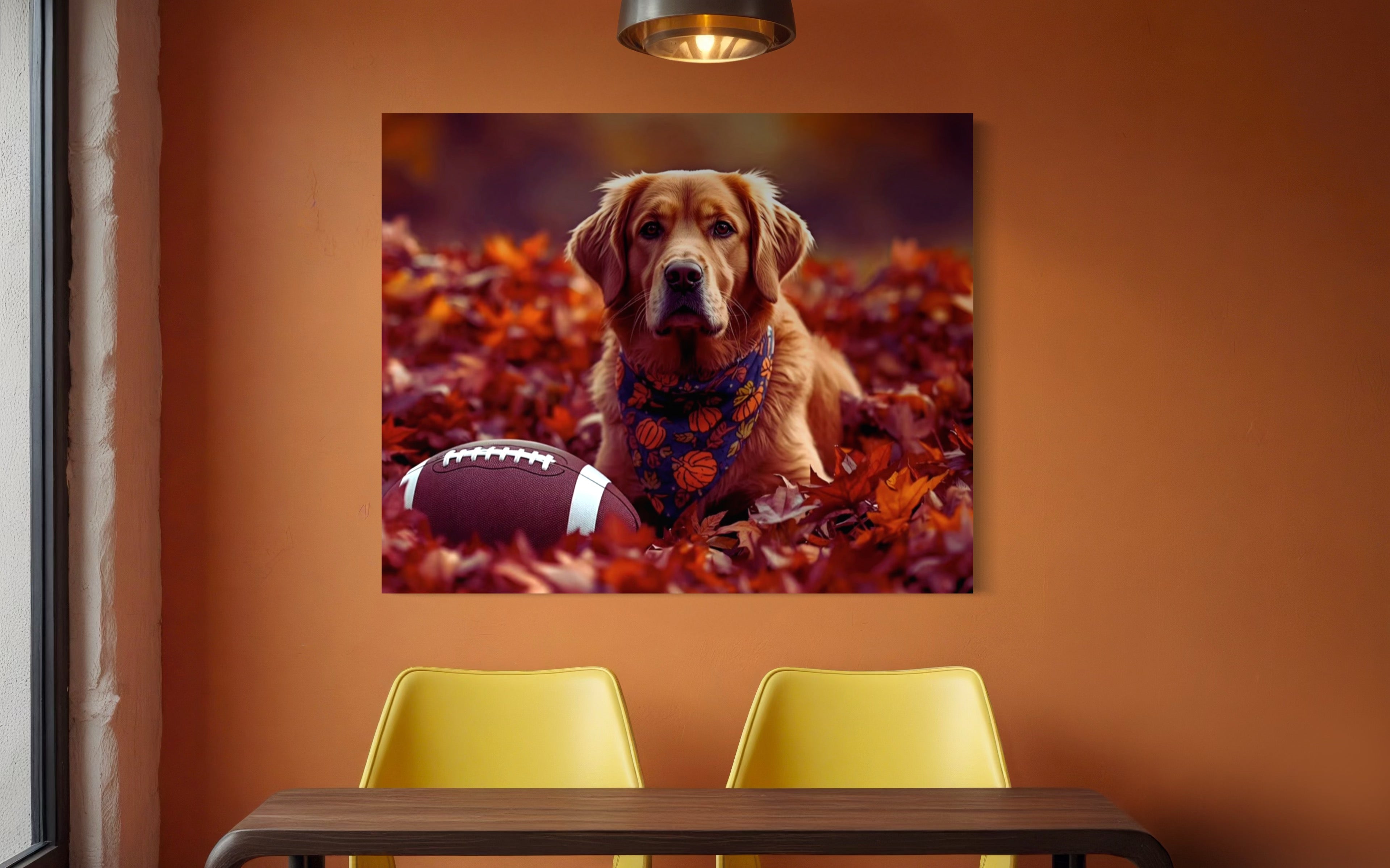 All American Autumn Museum Print