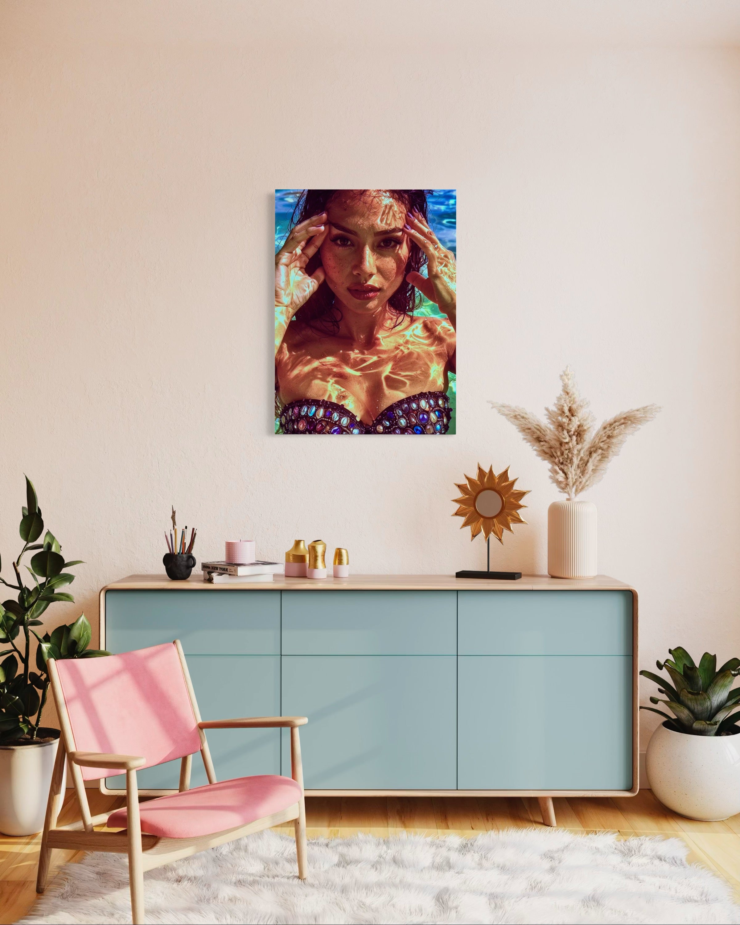 Mirabella Siren of Cayo de Agua, Venezuela Museum Print