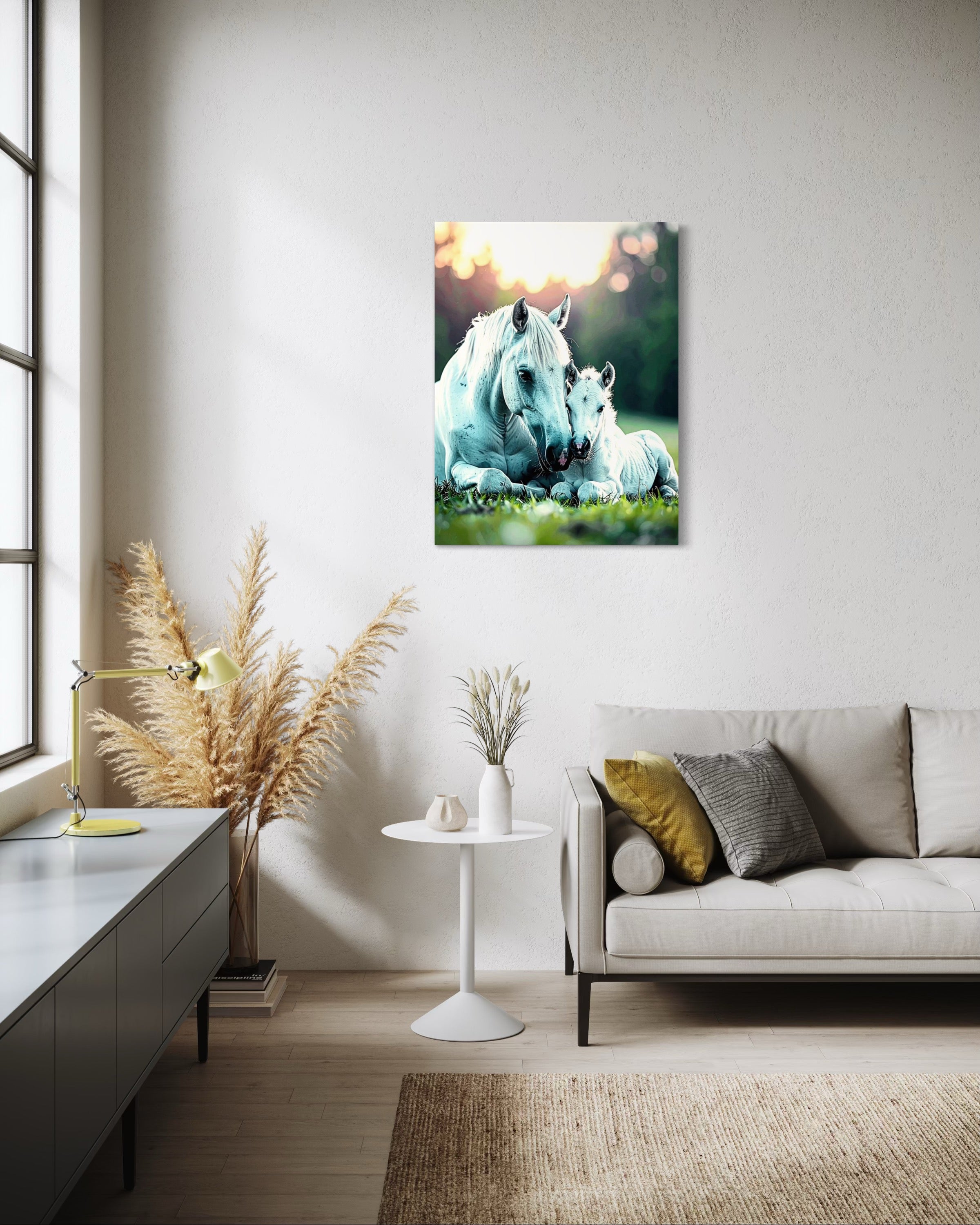 White Horse and Pony Museum Print