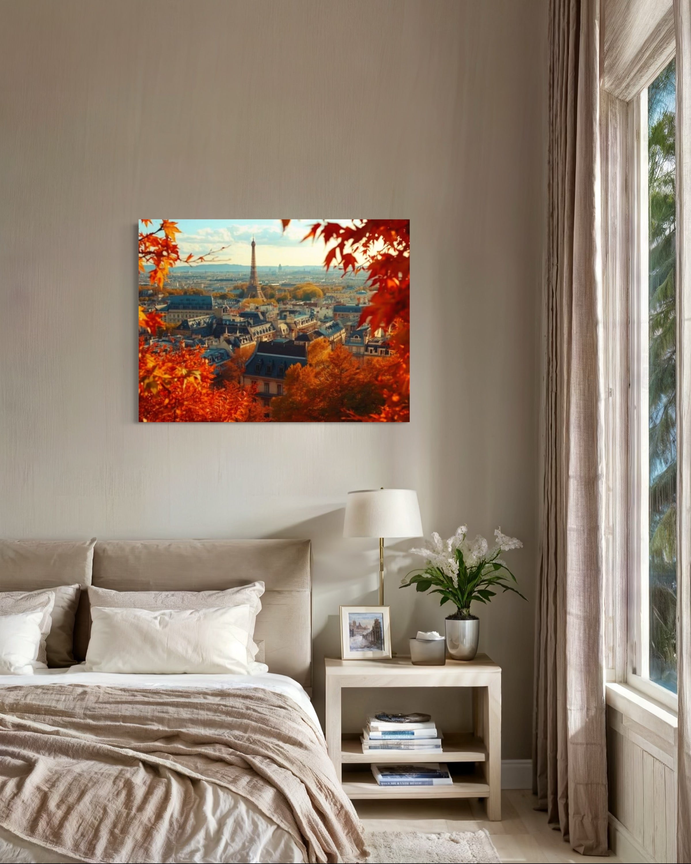 Autumn in Paris Museum Print