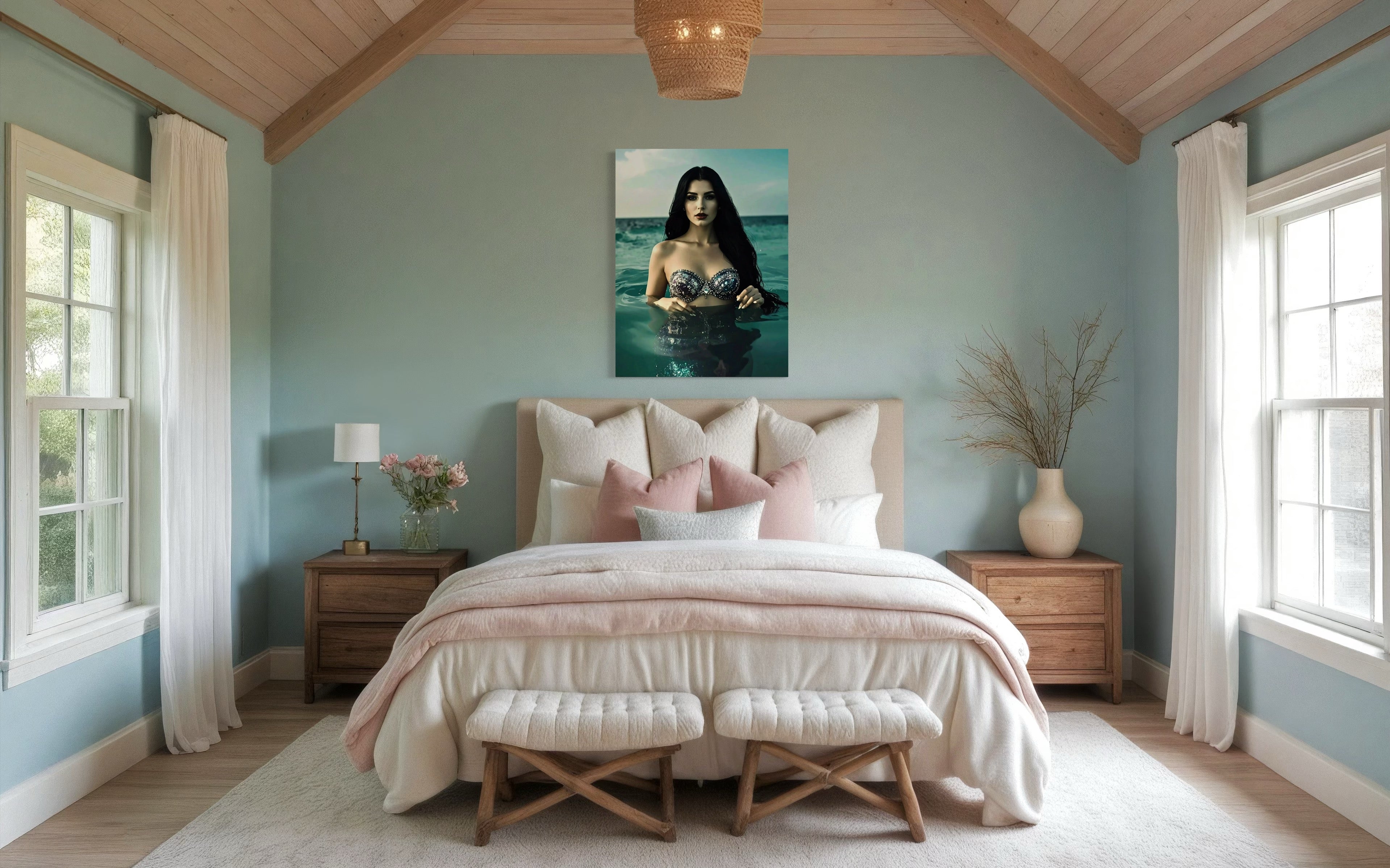 Lilith Siren of Loch Ness Museum Print