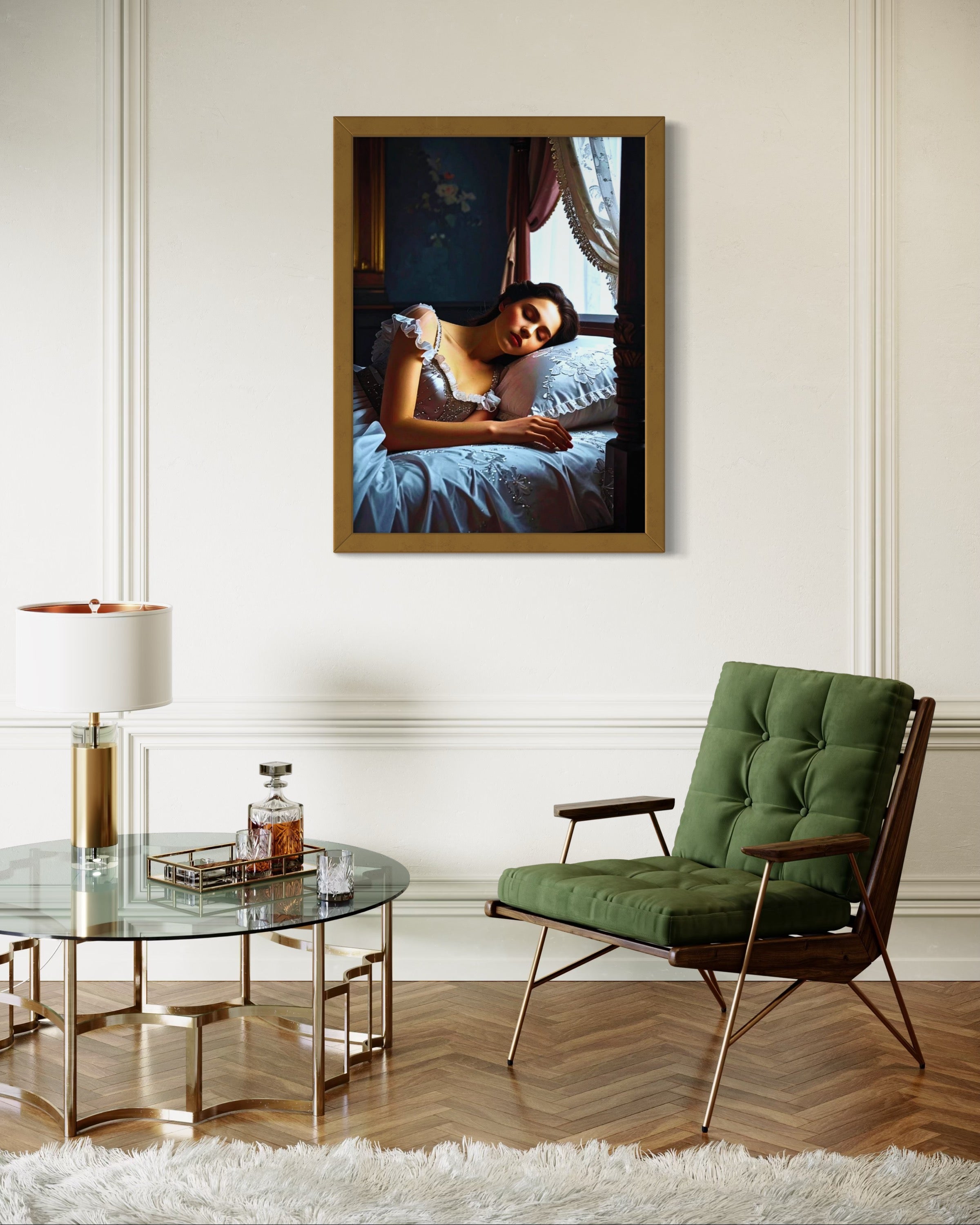 Afternoon Nap Museum Print
