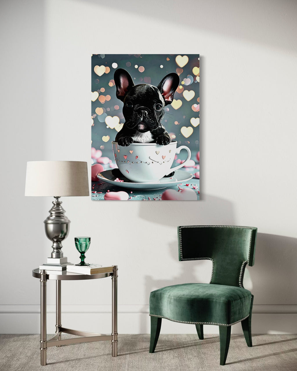 Black Teacup Frenchie