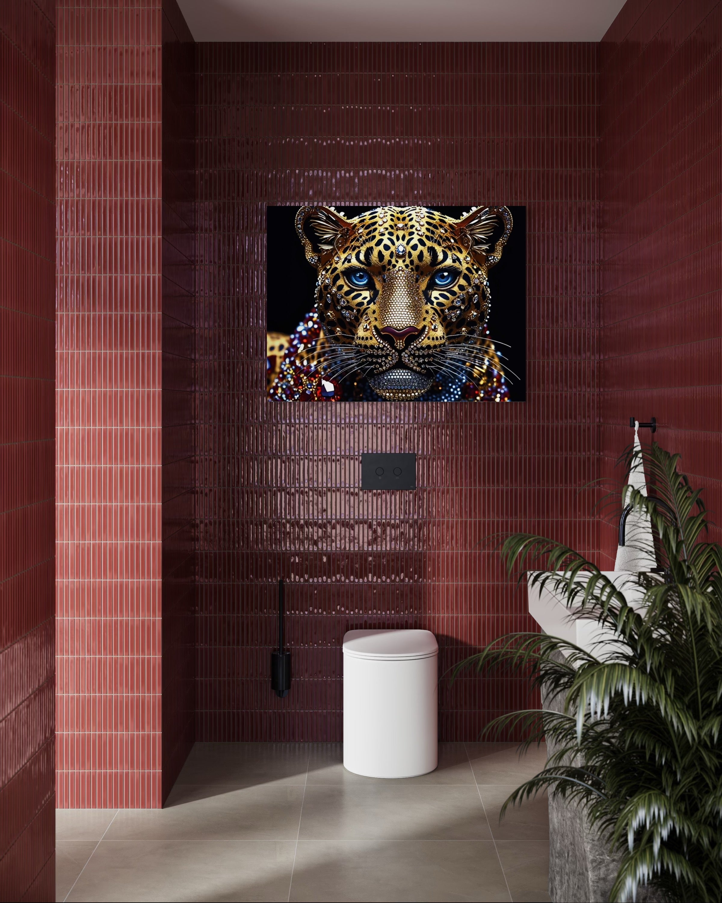 Gemstone Leopard