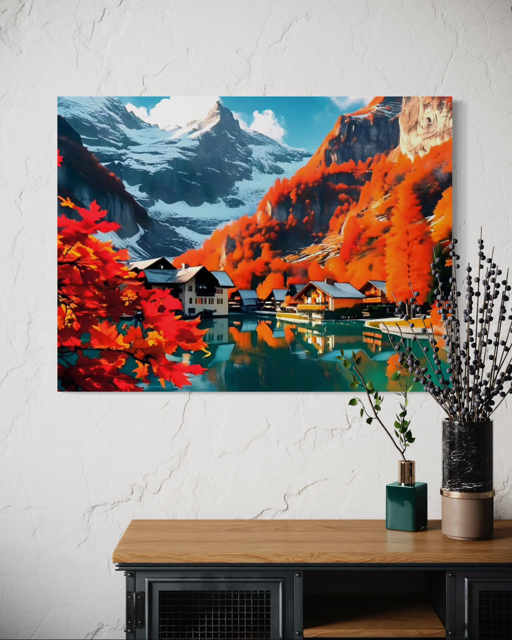 Switzerland Fall Landscape