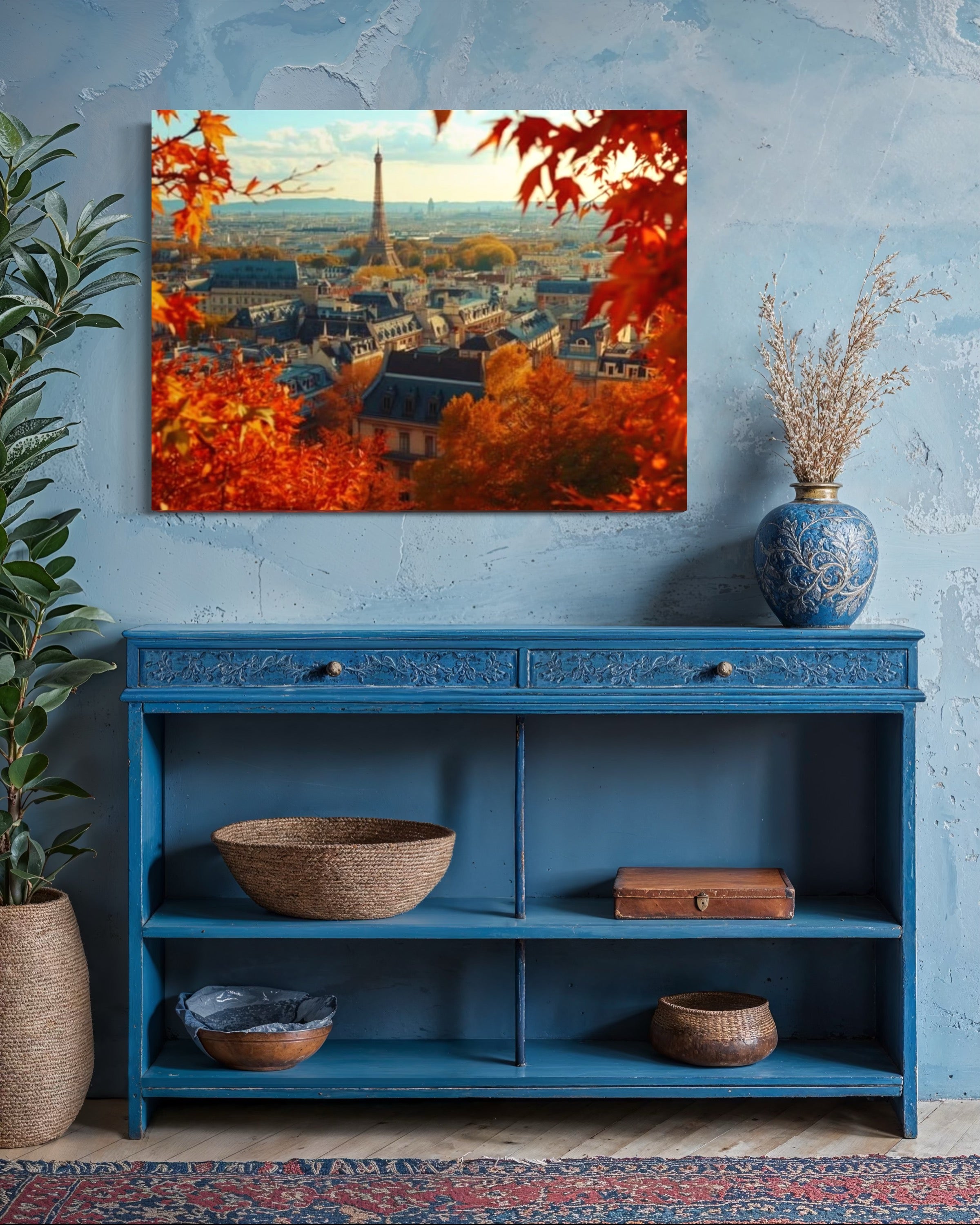 Autumn in Paris Museum Print