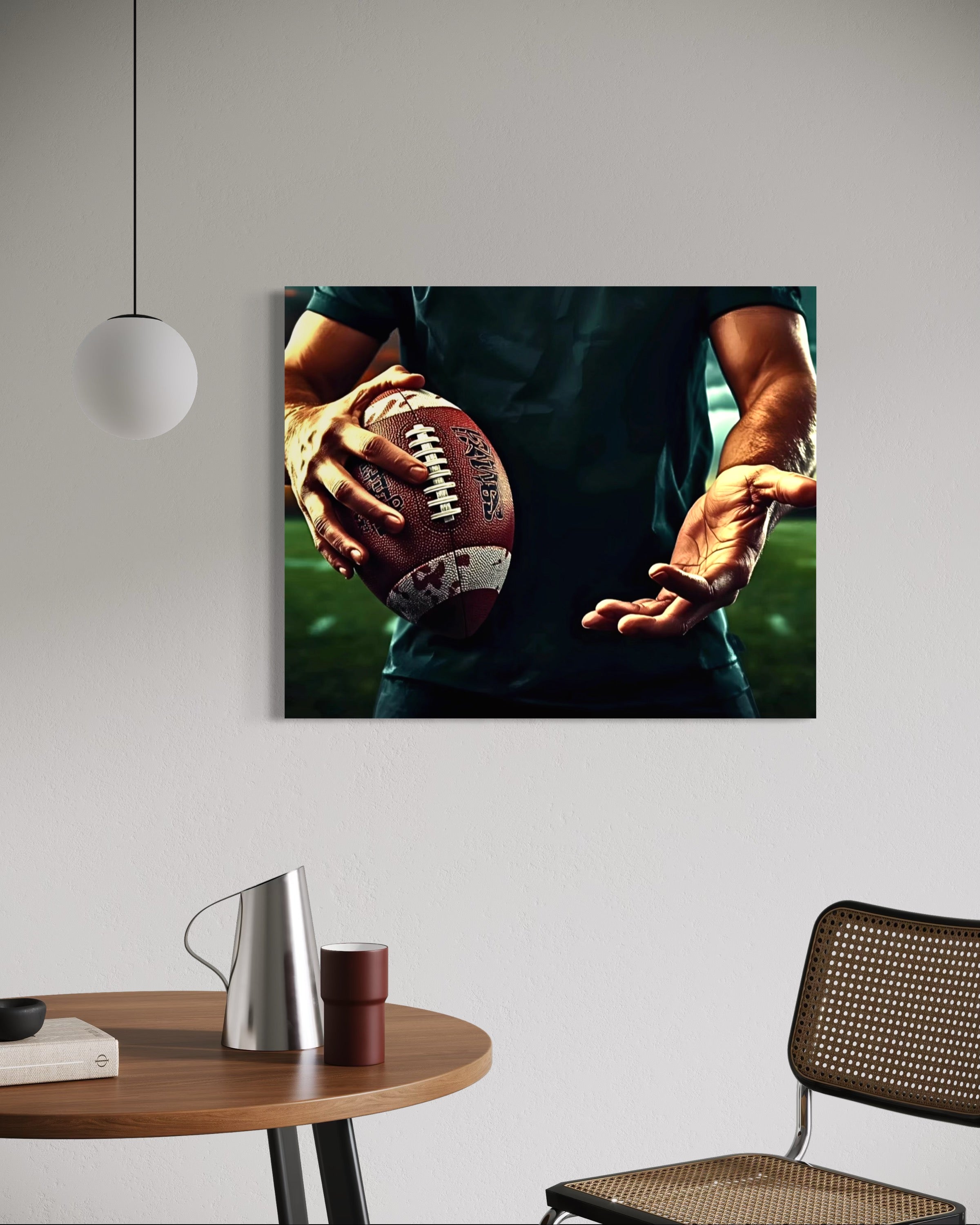 American Football Season Museum Print