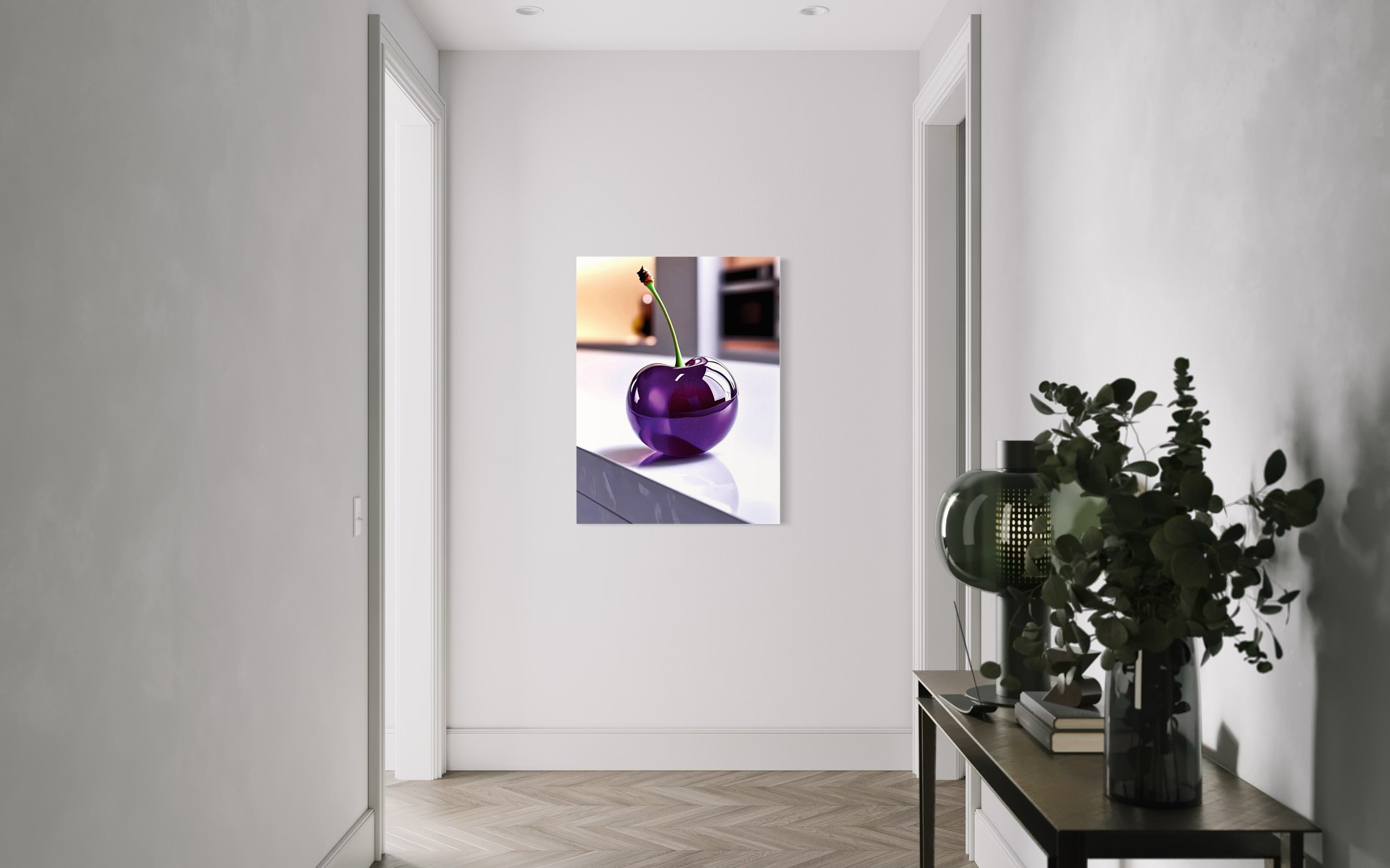 Grape Glass Cherry Museum Print