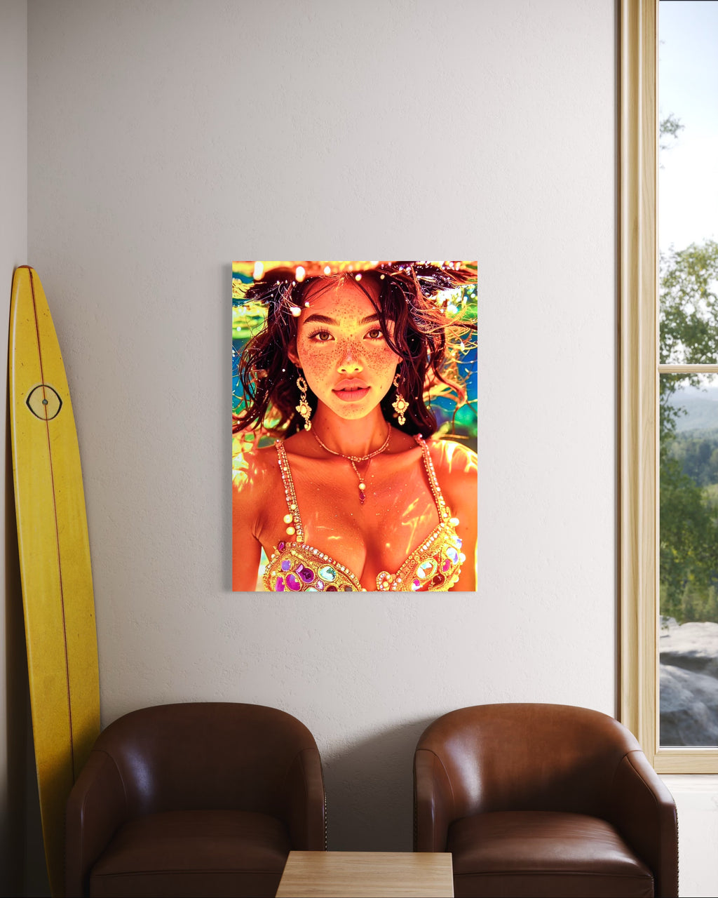 Nerida Siren of Baia do Sancho, Brazil Museum Print