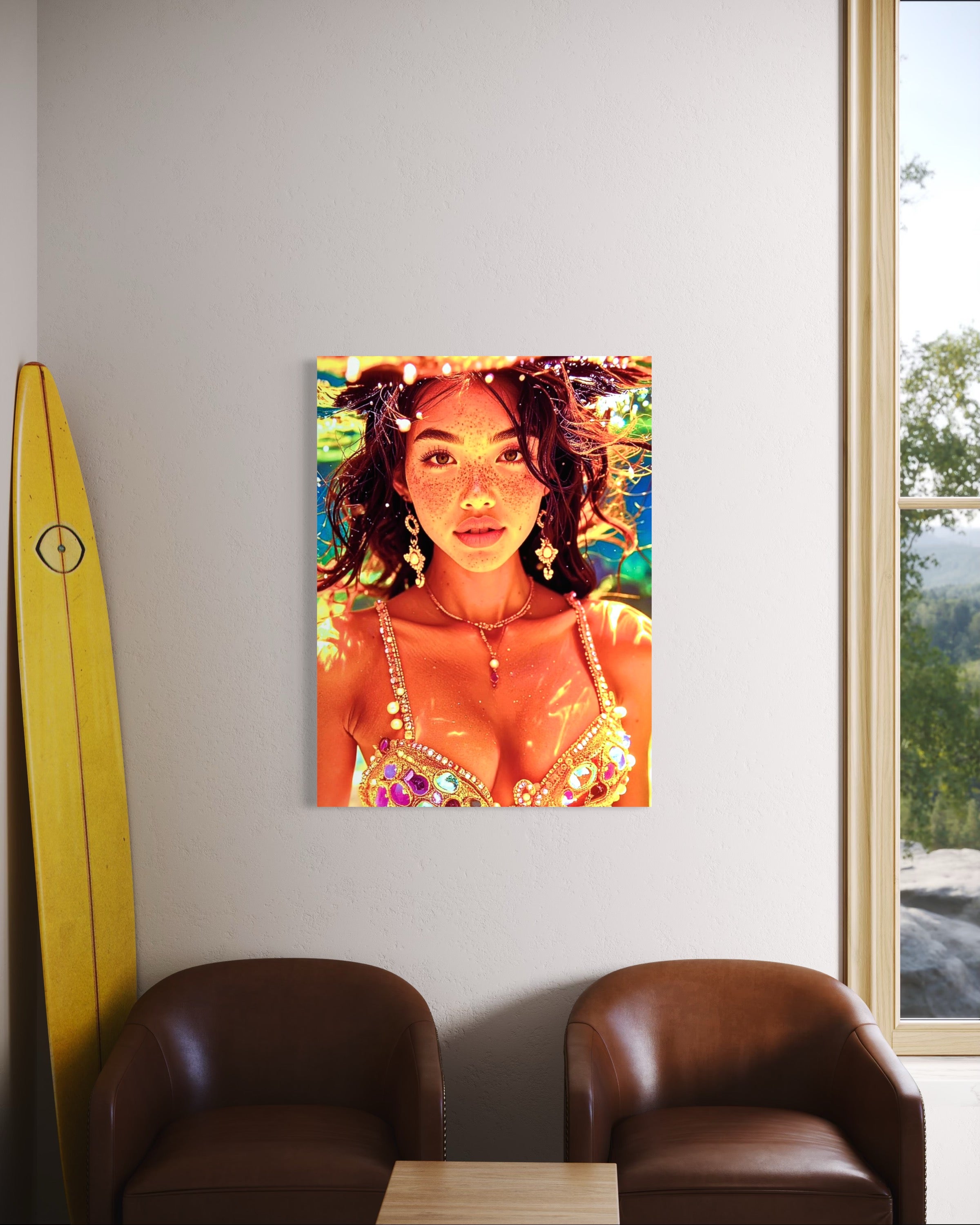 Nerida Siren of Baia do Sancho, Brazil Museum Print