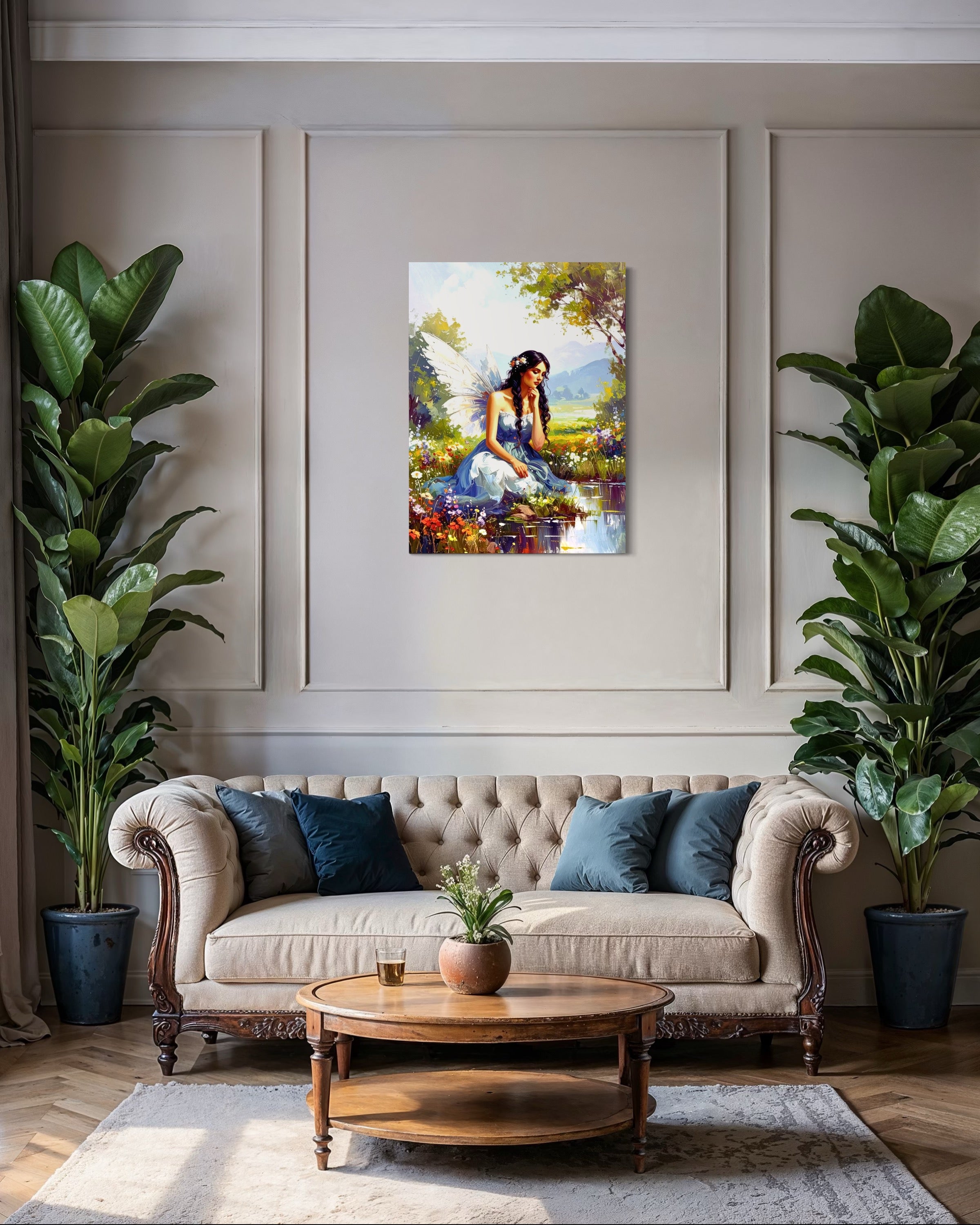 Dreamy Fairy Meadow Poster