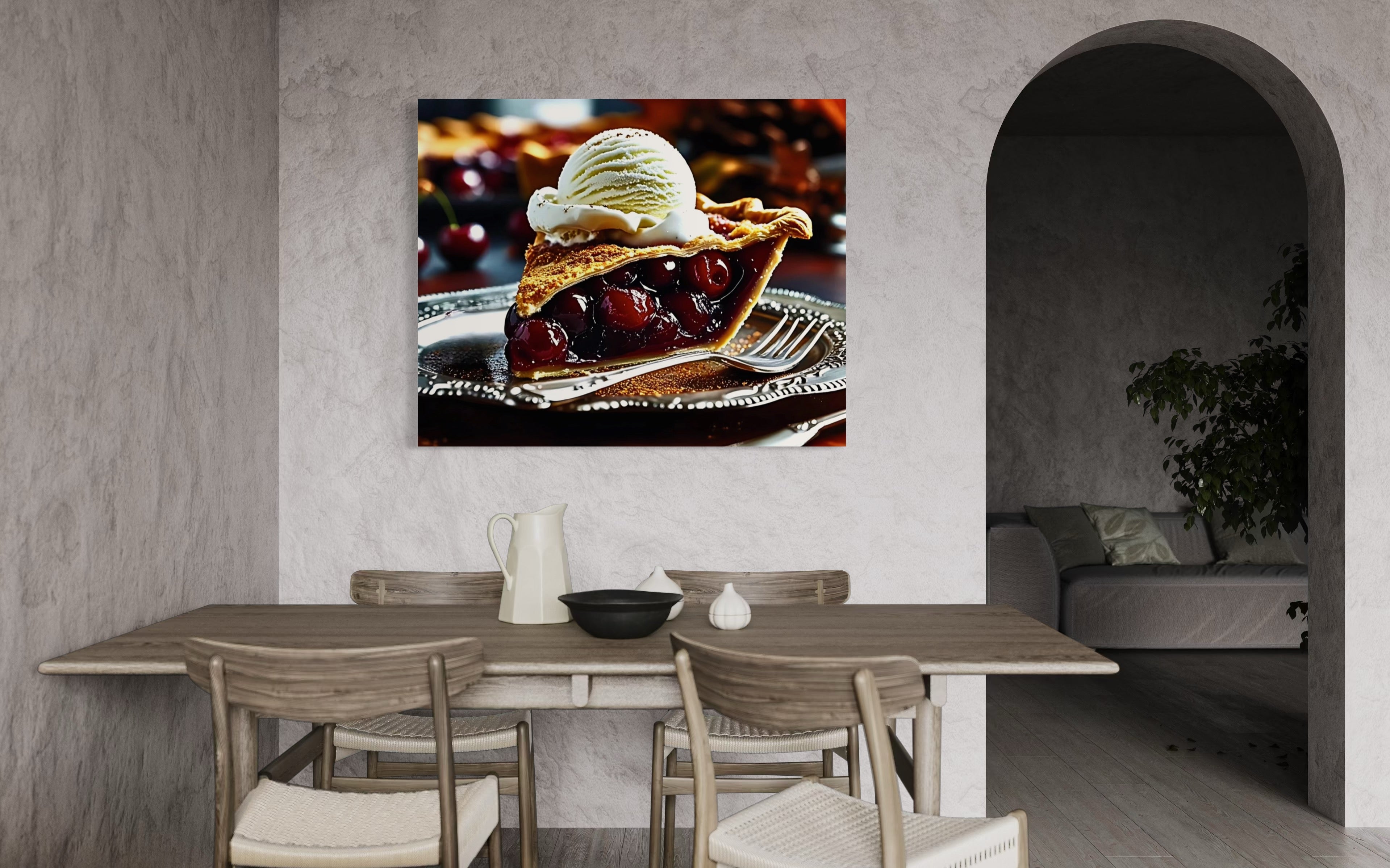 Cherry Pie a la Mode