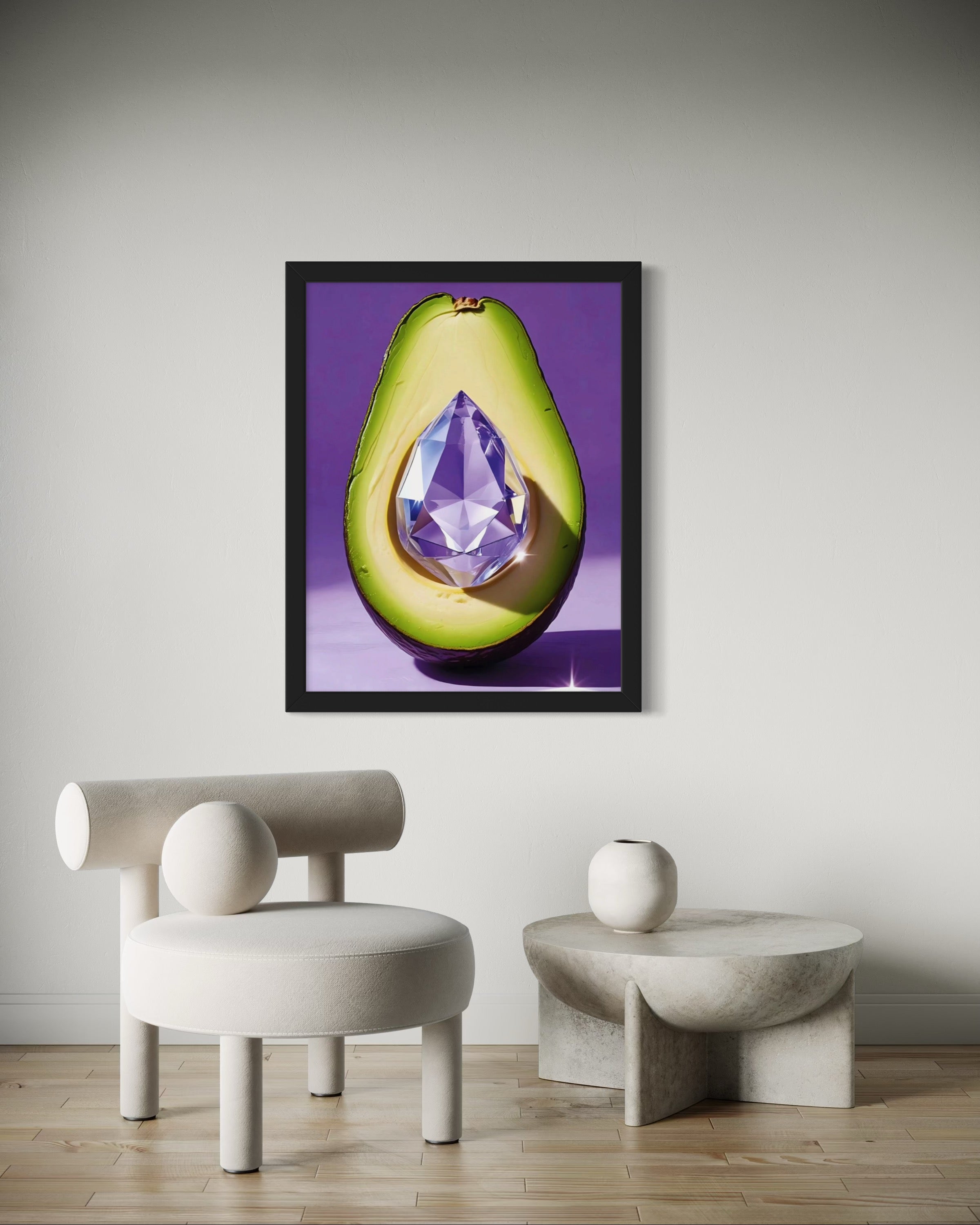 Avocado Gem Museum Print