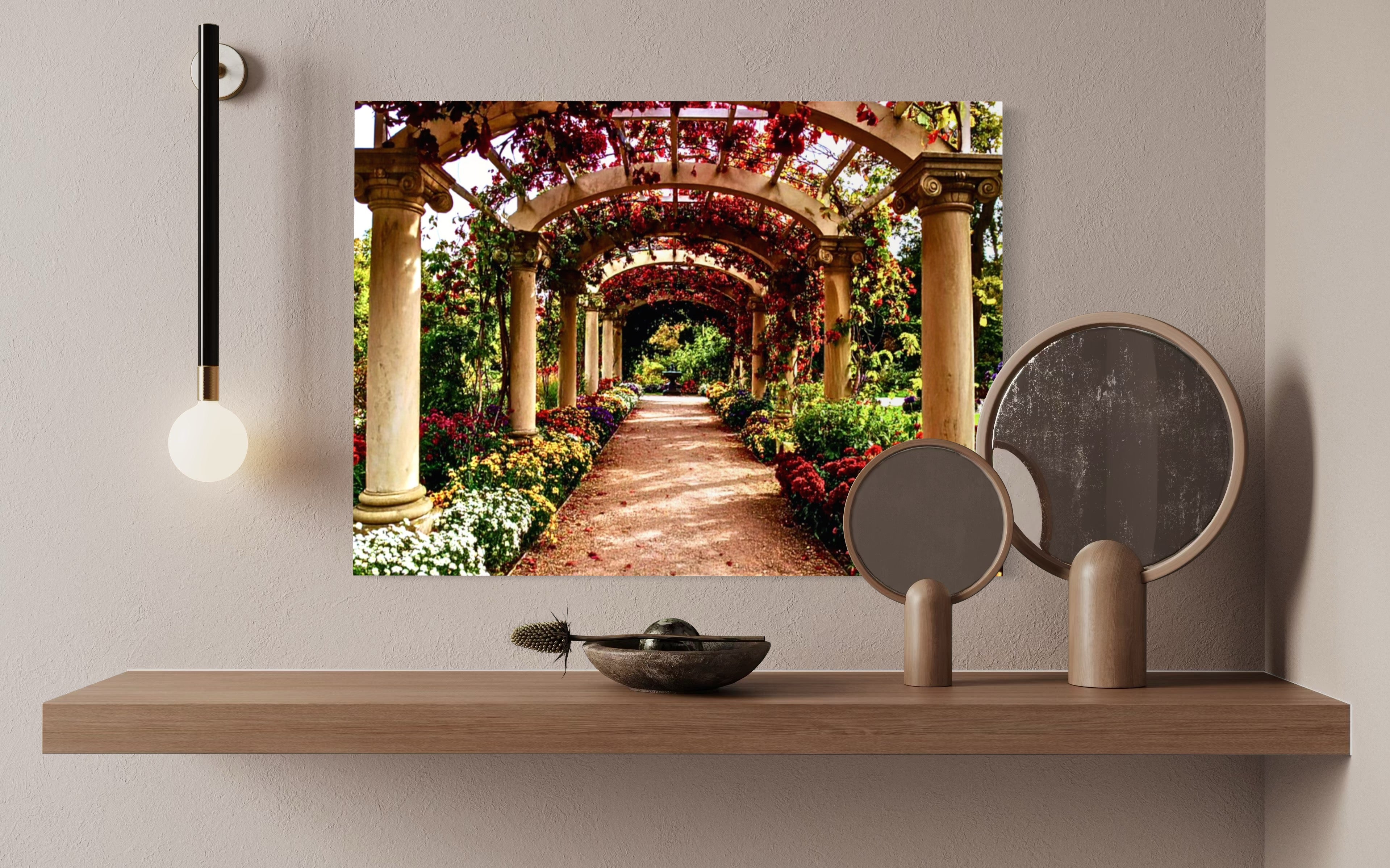 Autumn Botanical Garden Day Museum Print