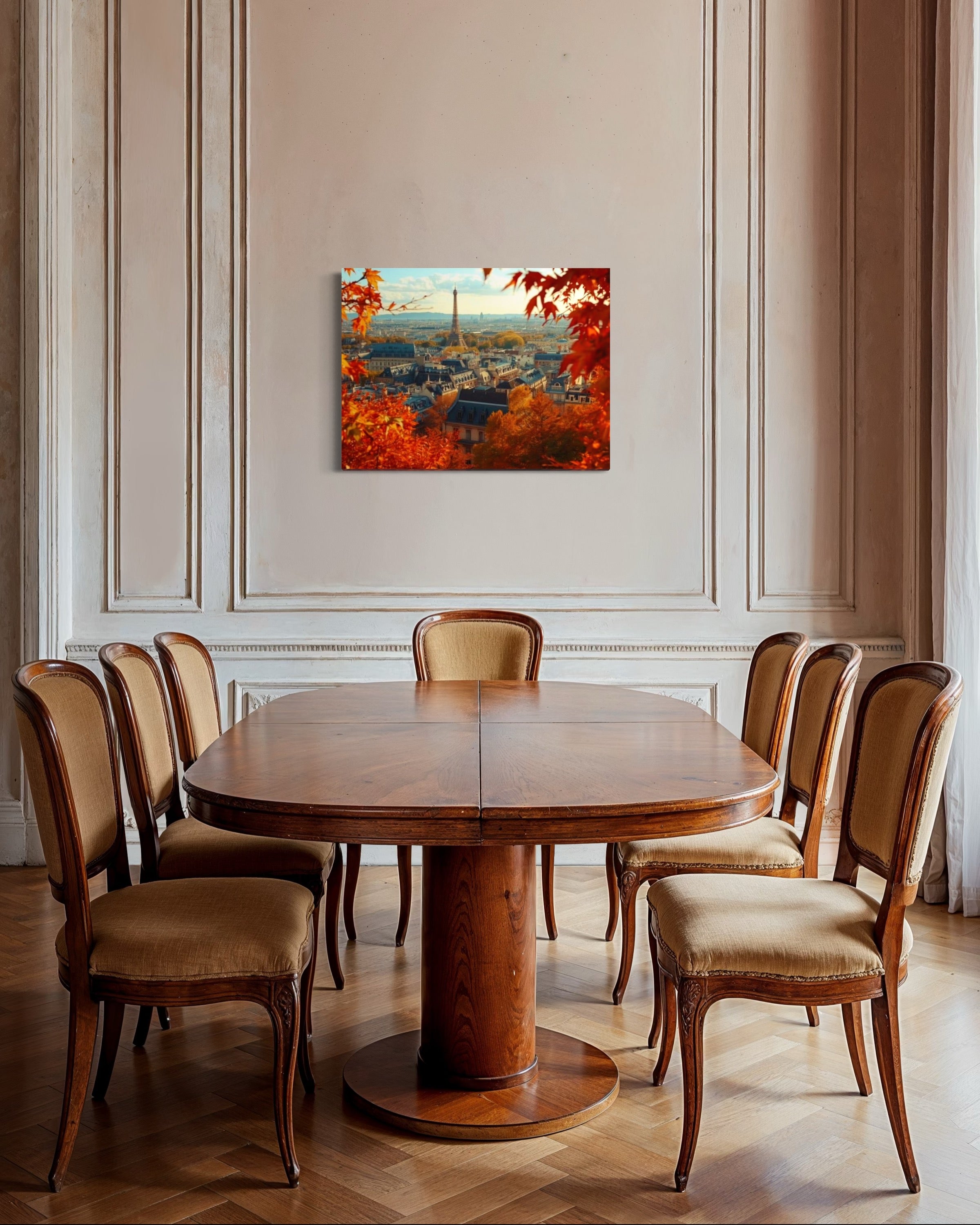 Autumn in Paris Museum Print