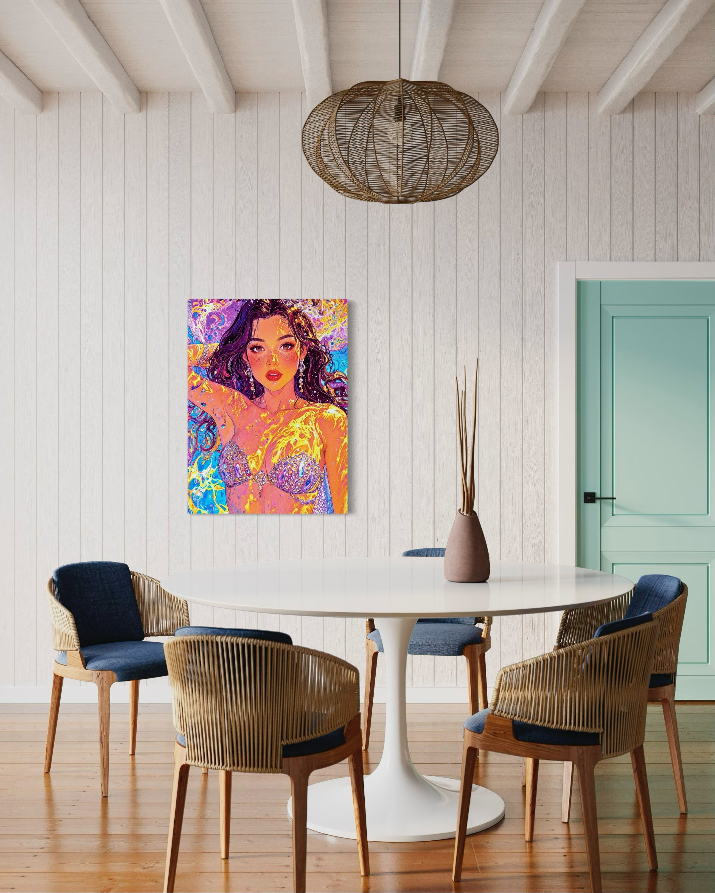 Isolde Siren of the Irish Sea Museum Print