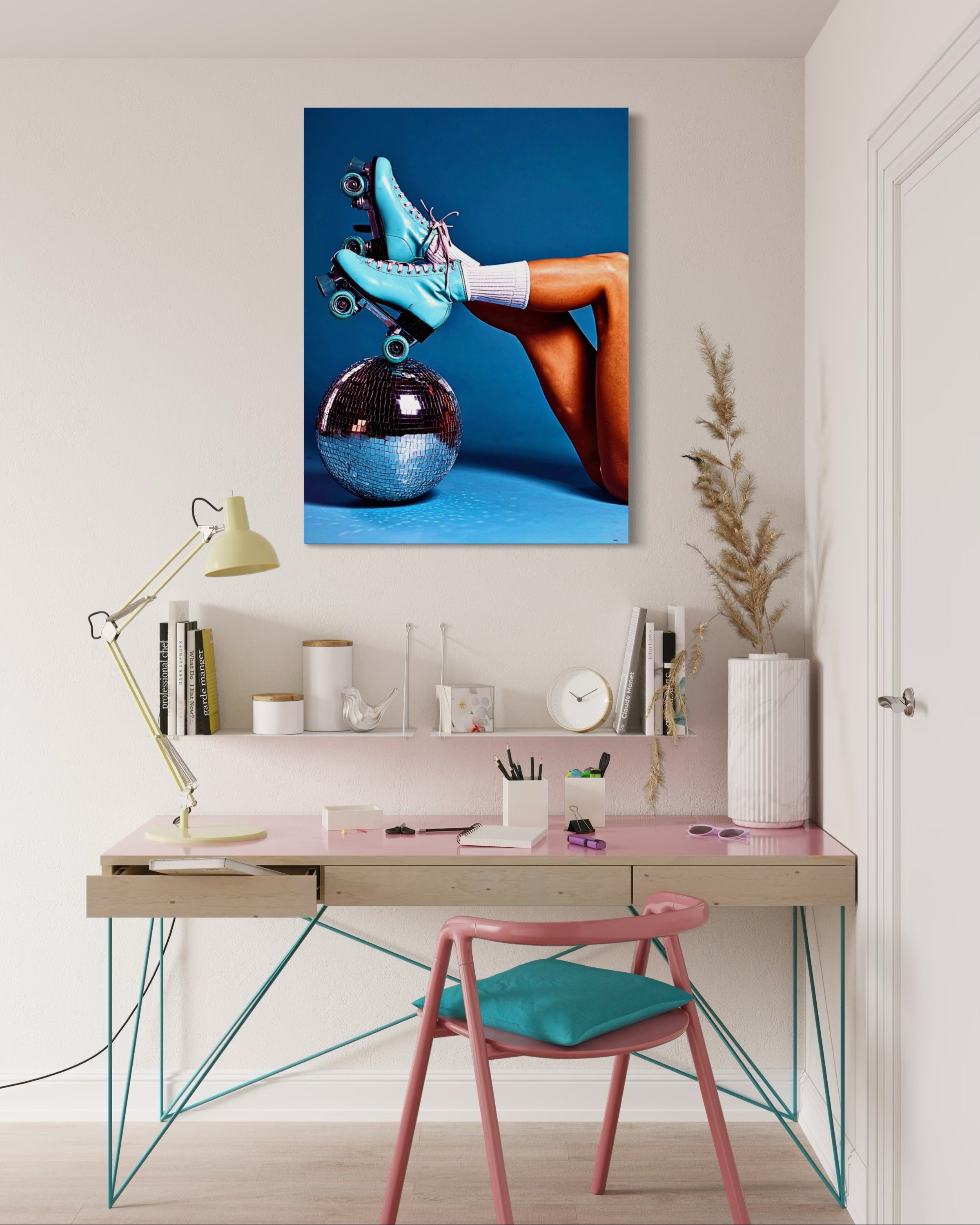 Retro Roller Skates Museum Print