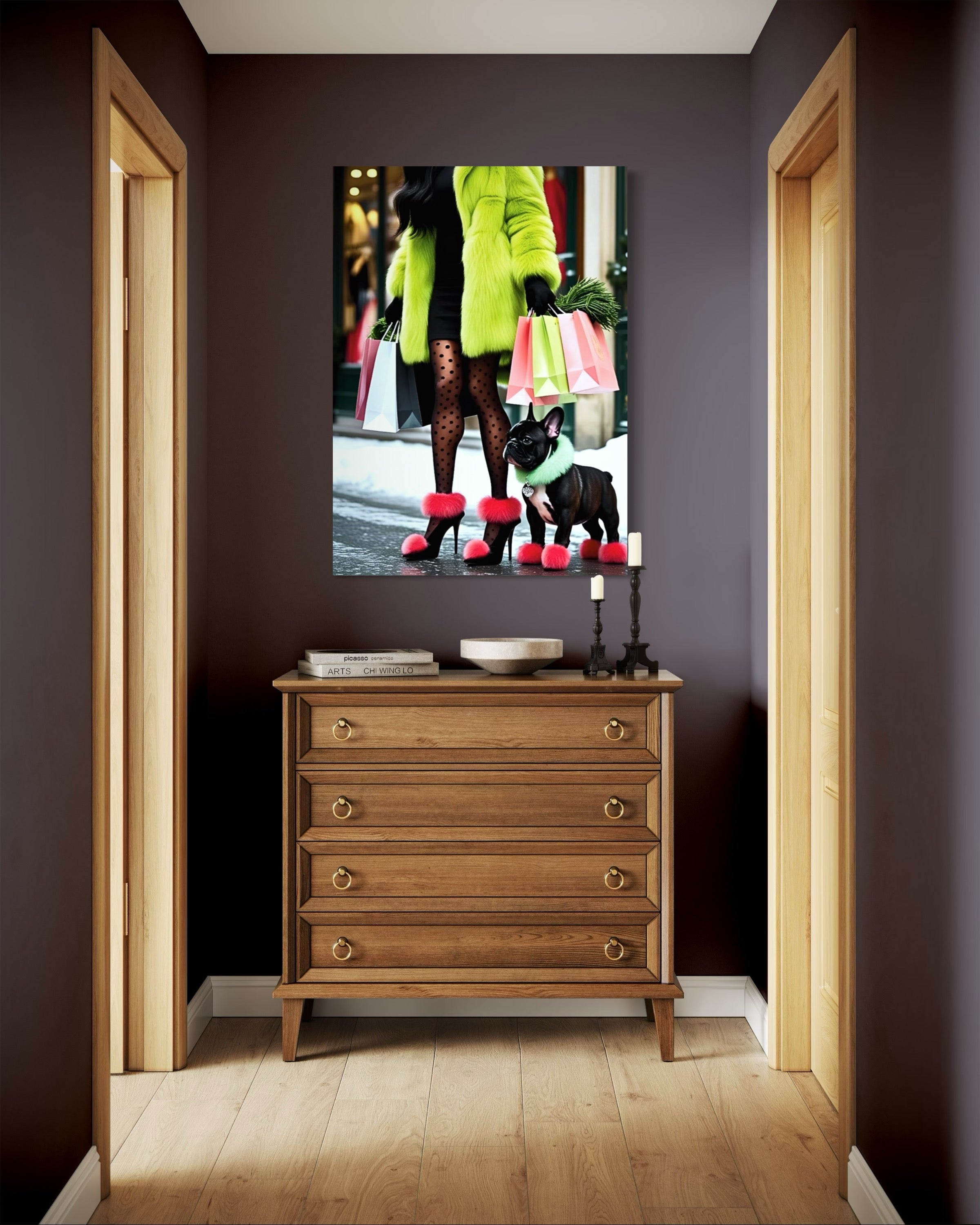 Shopping Pals Museum Print