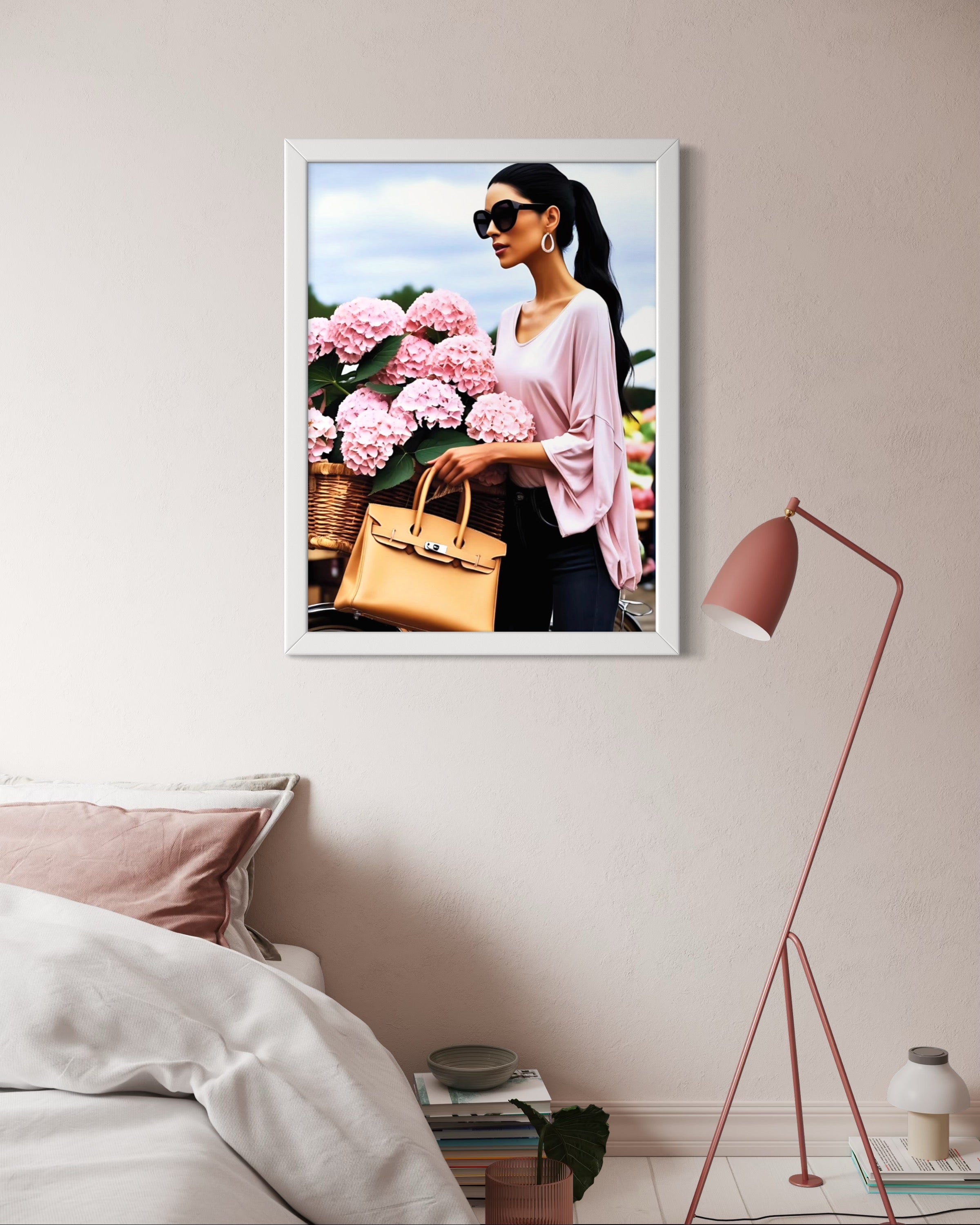 Farmer's Market Flowers Museum Print