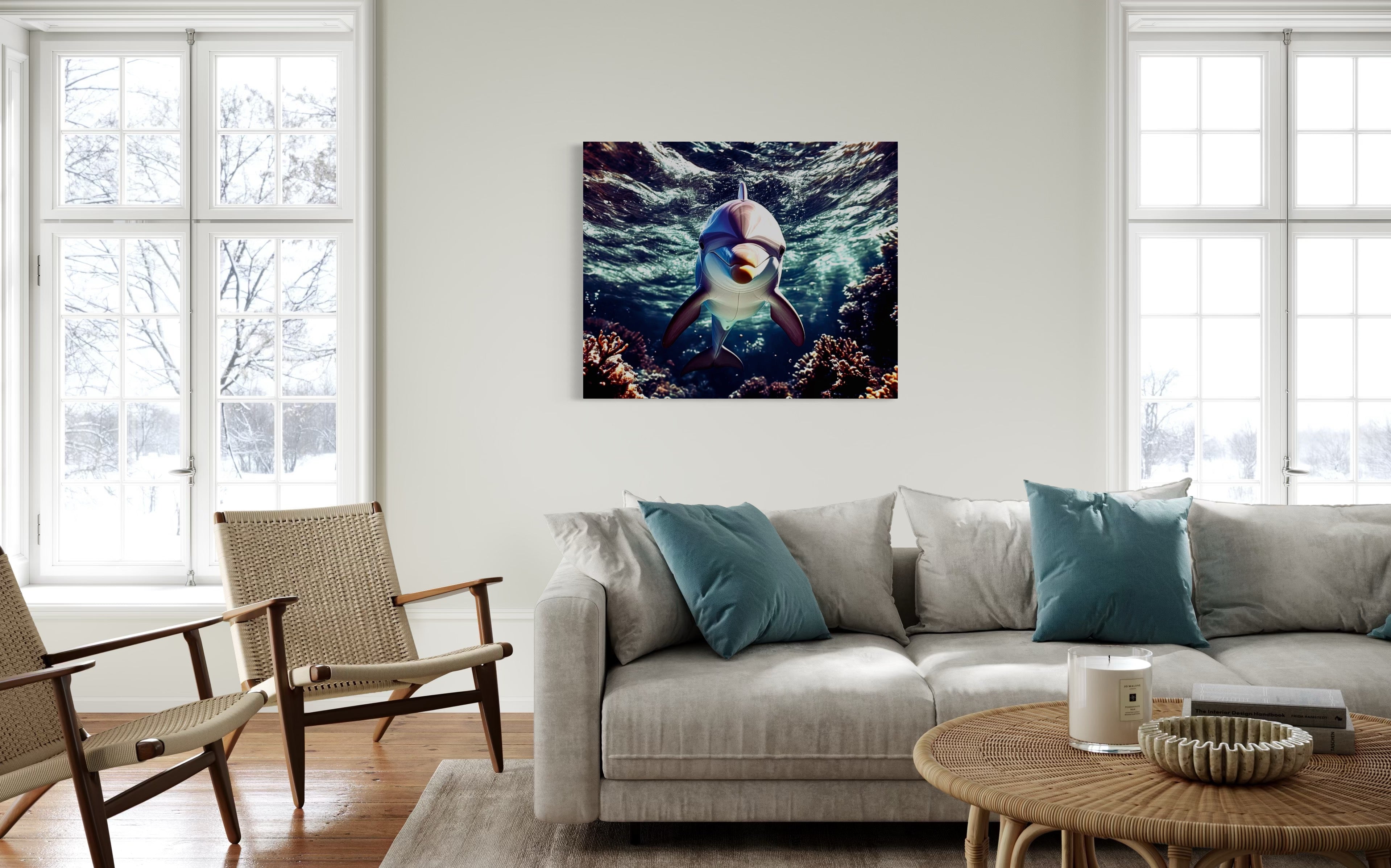 Dolphin in the Ocean