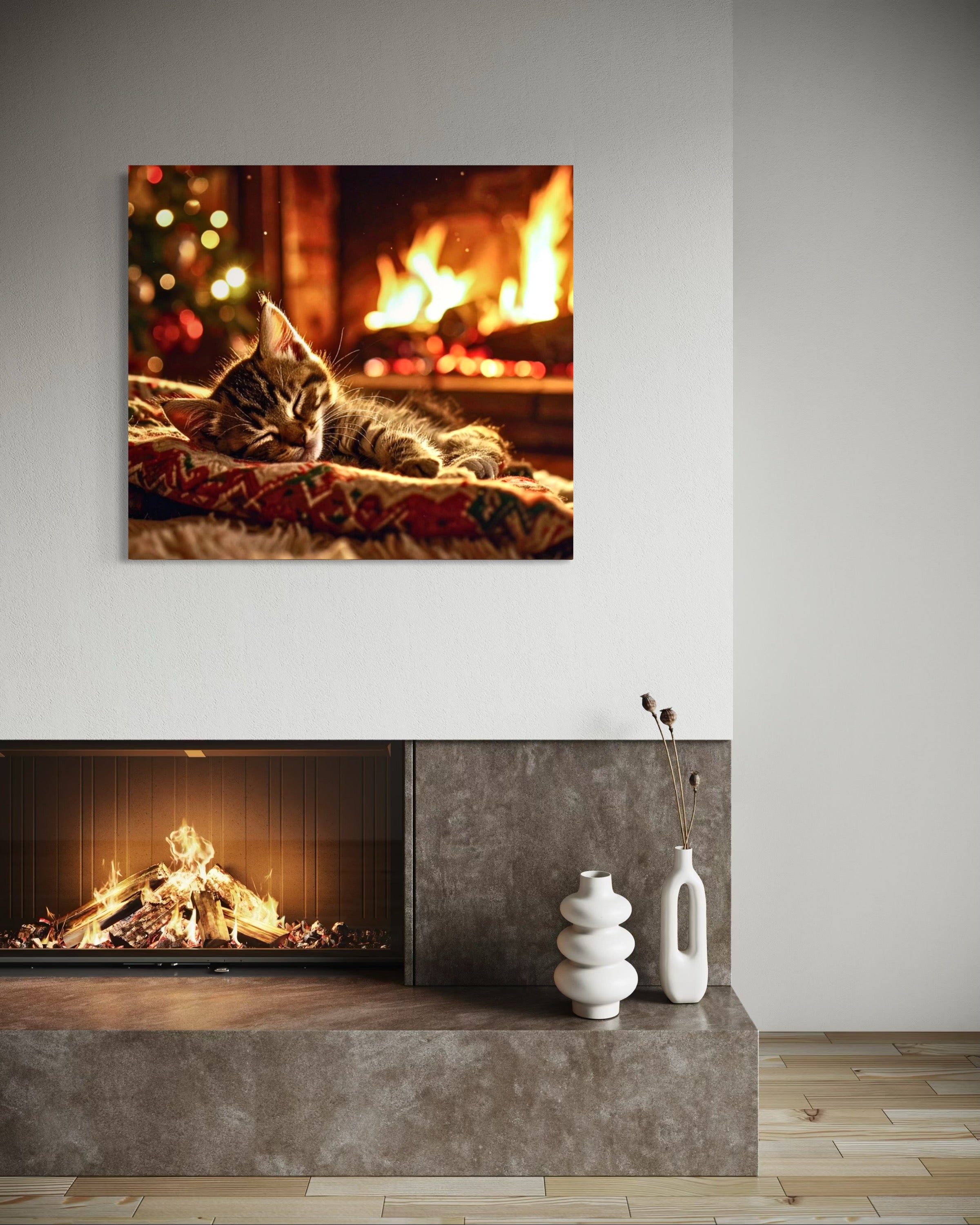 Magic Christmas Kitten Dreams
