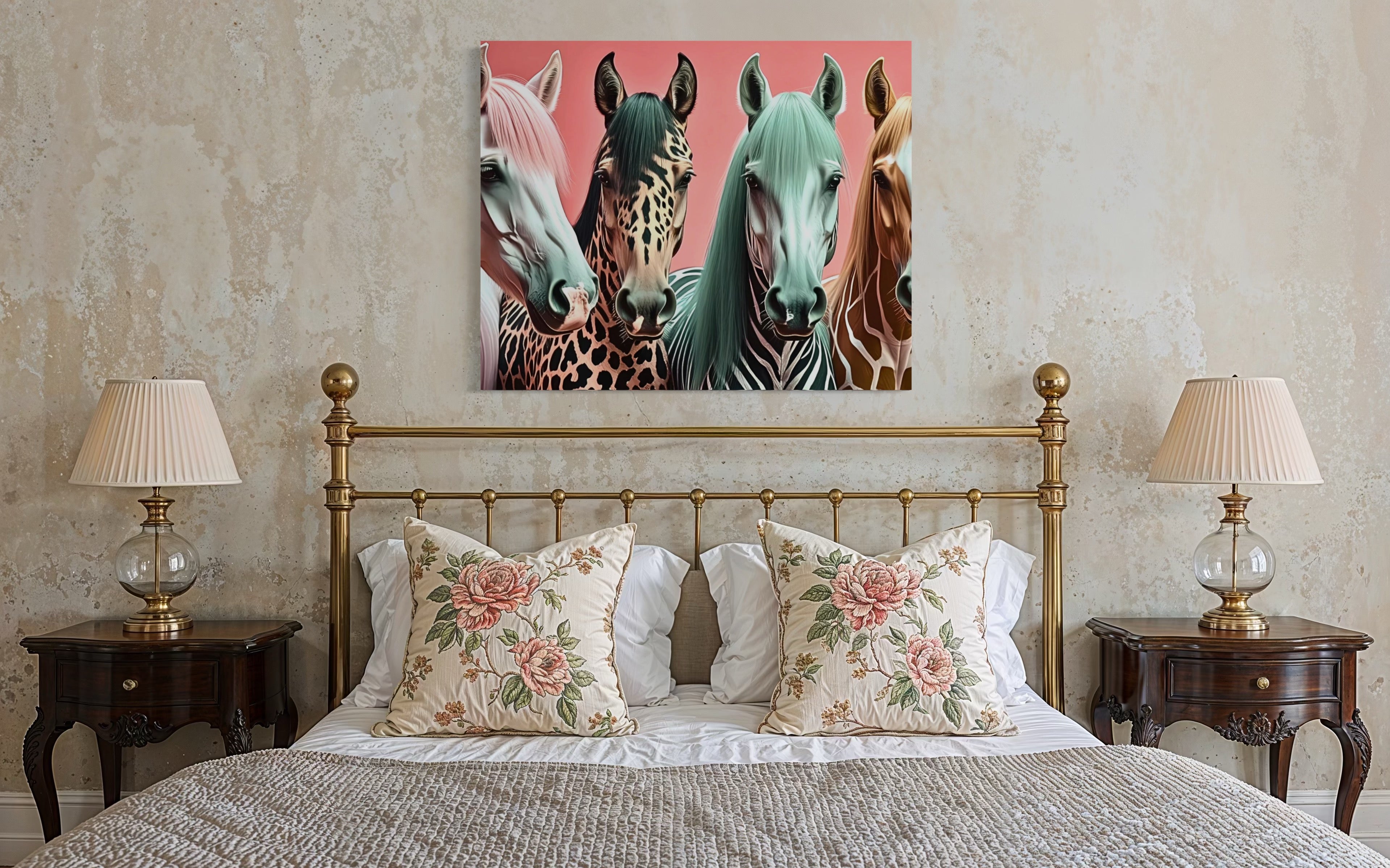 Impossible Horses Museum Print