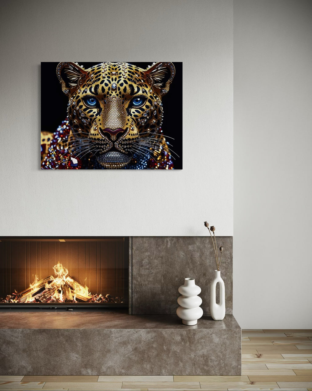 Gemstone Leopard