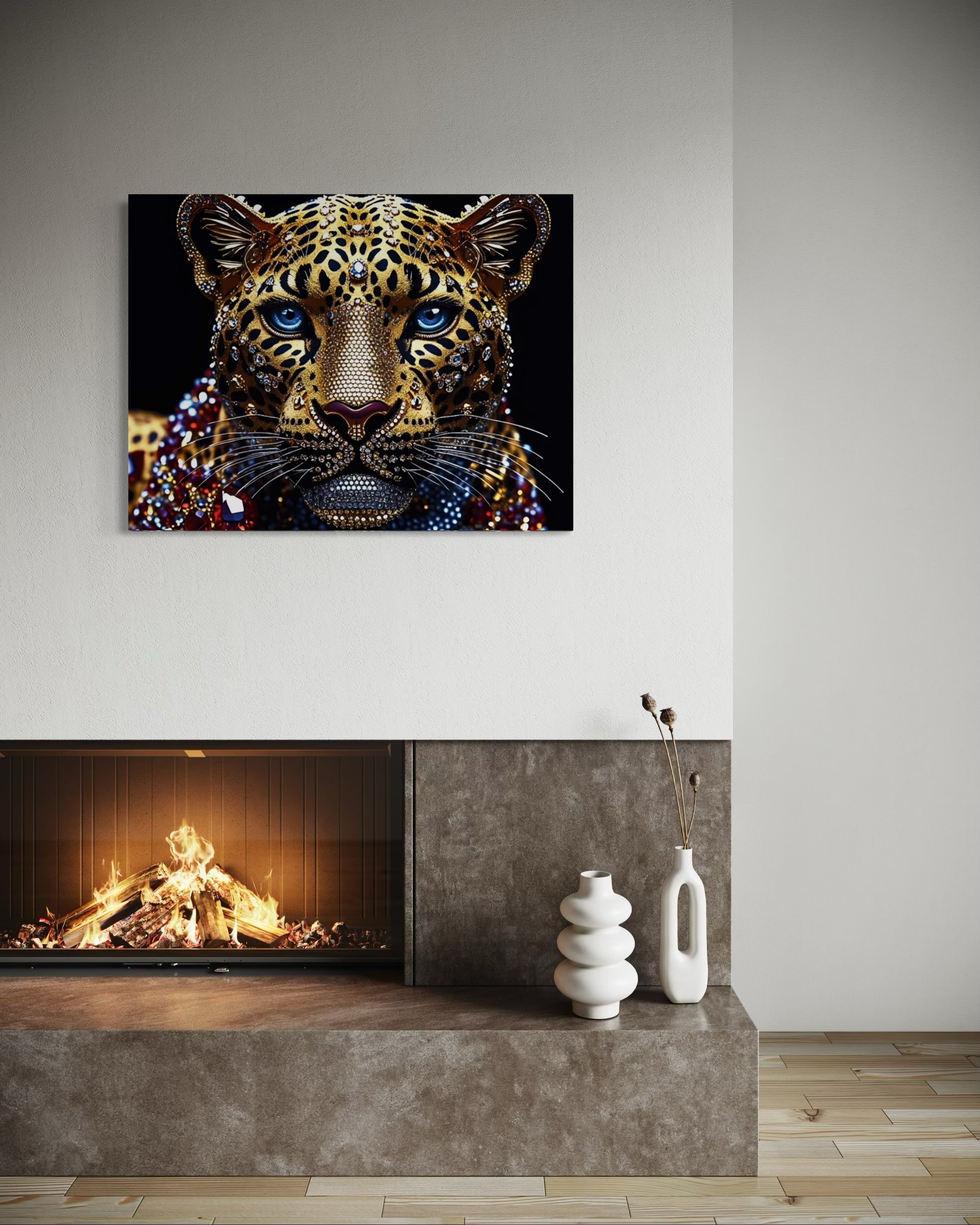 Gemstone Leopard