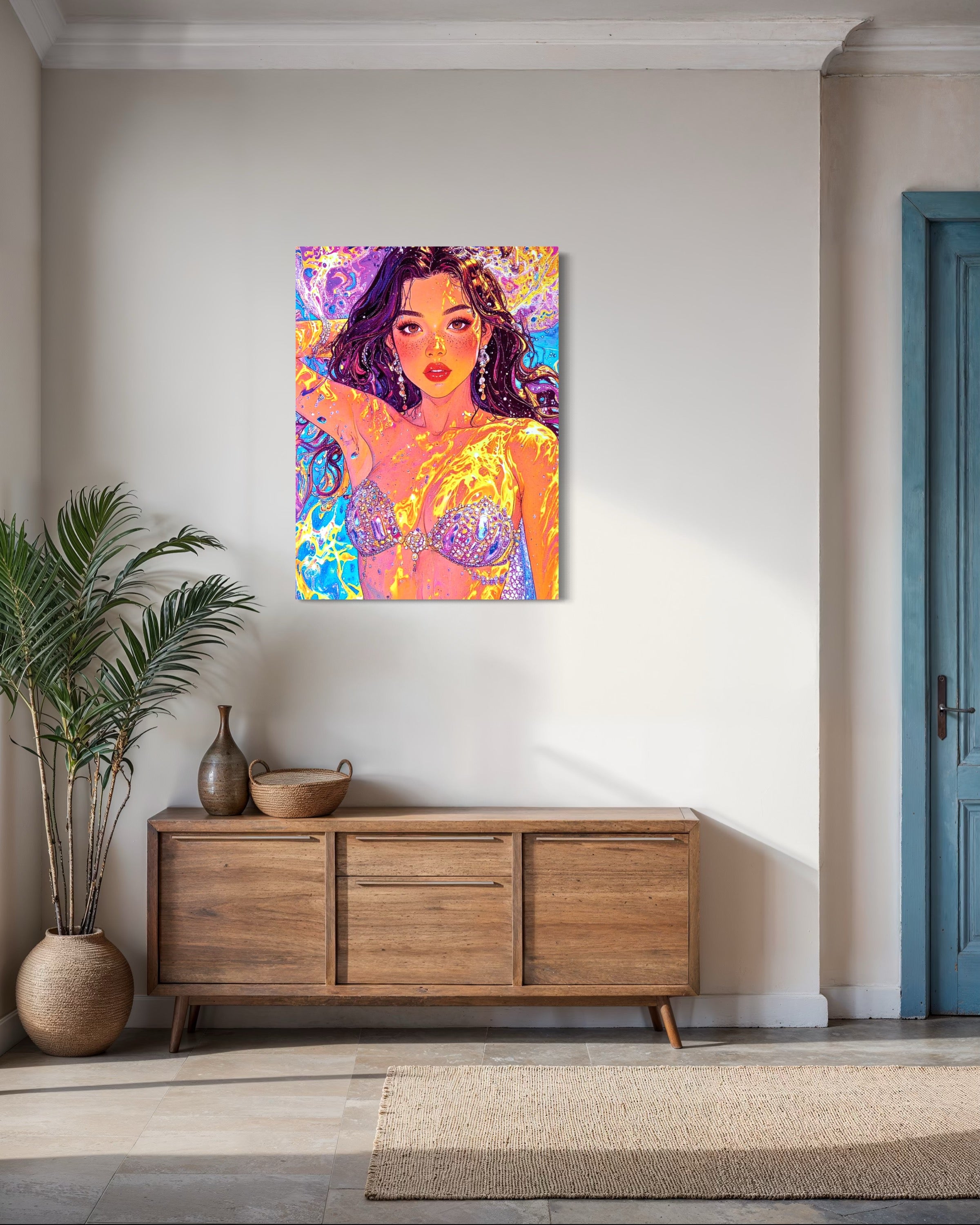 Isolde Siren of the Irish Sea Museum Print