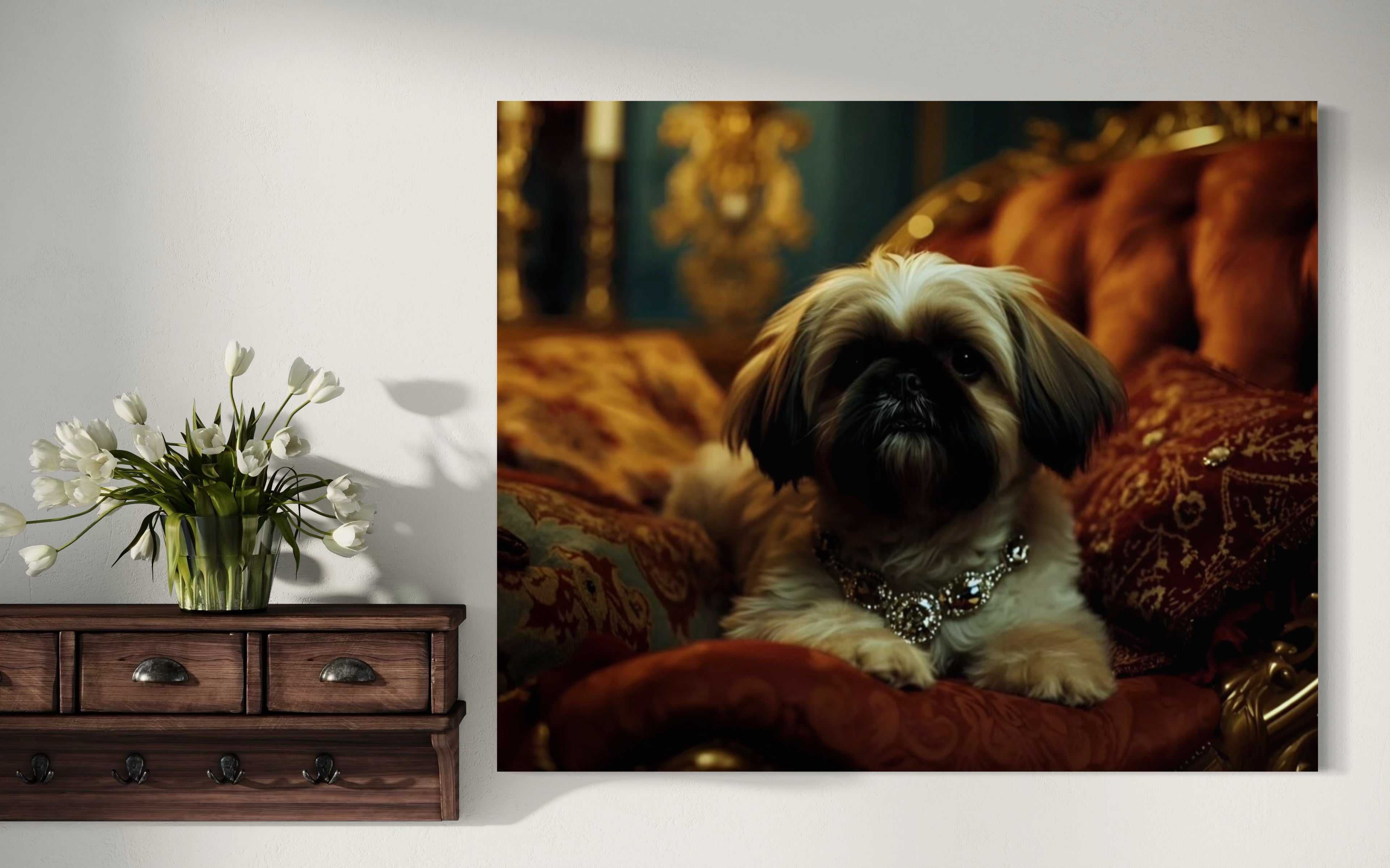 Victorian Royal Shih Tzu Portrait