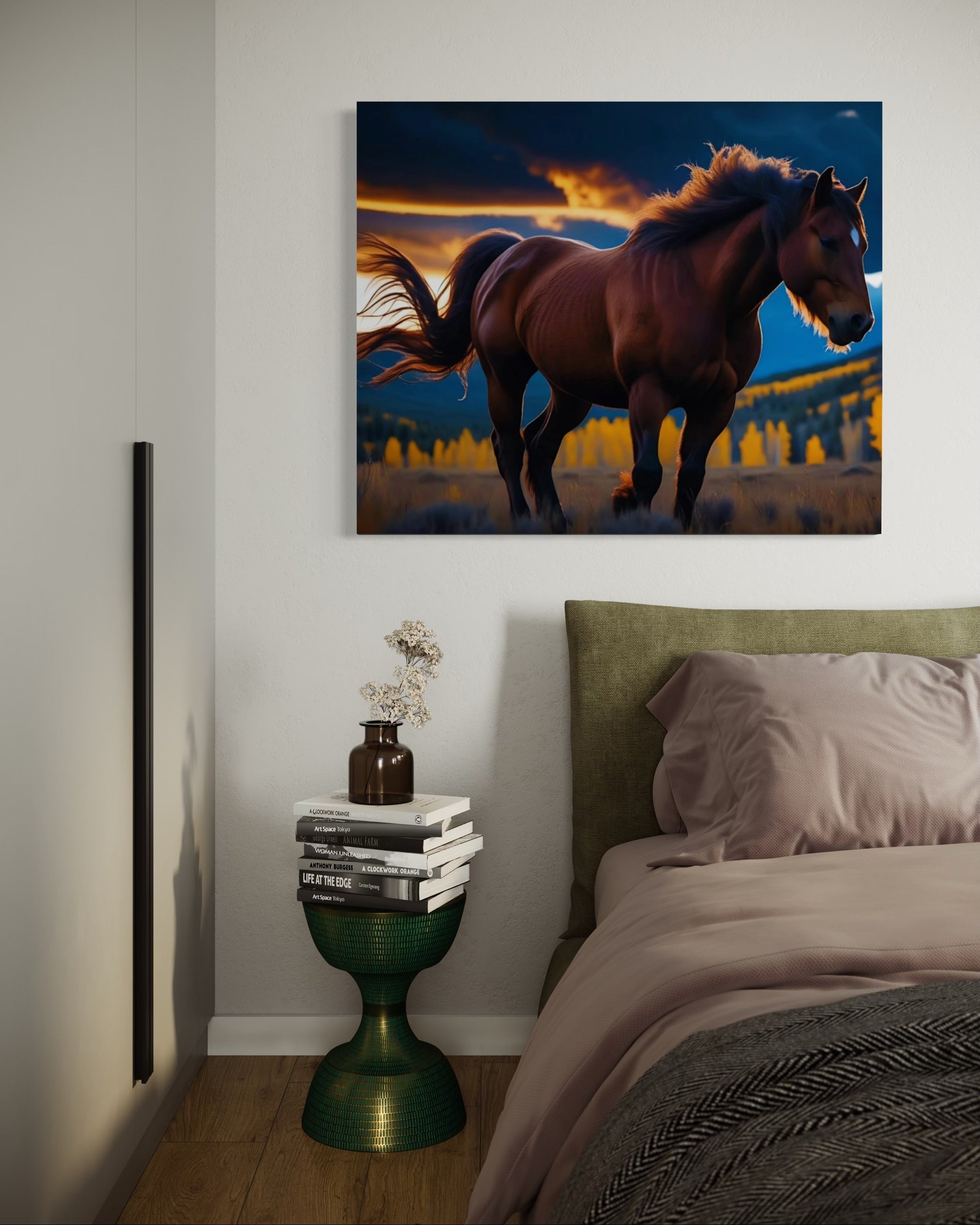 Montana Wild Horse Museum Print