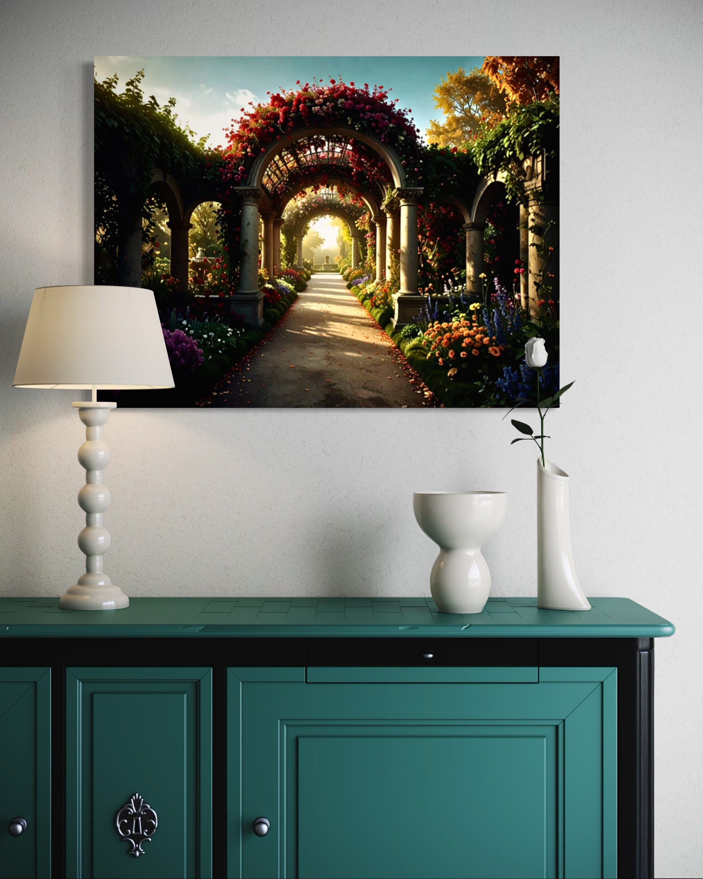 Fall Botanical Garden Museum Print