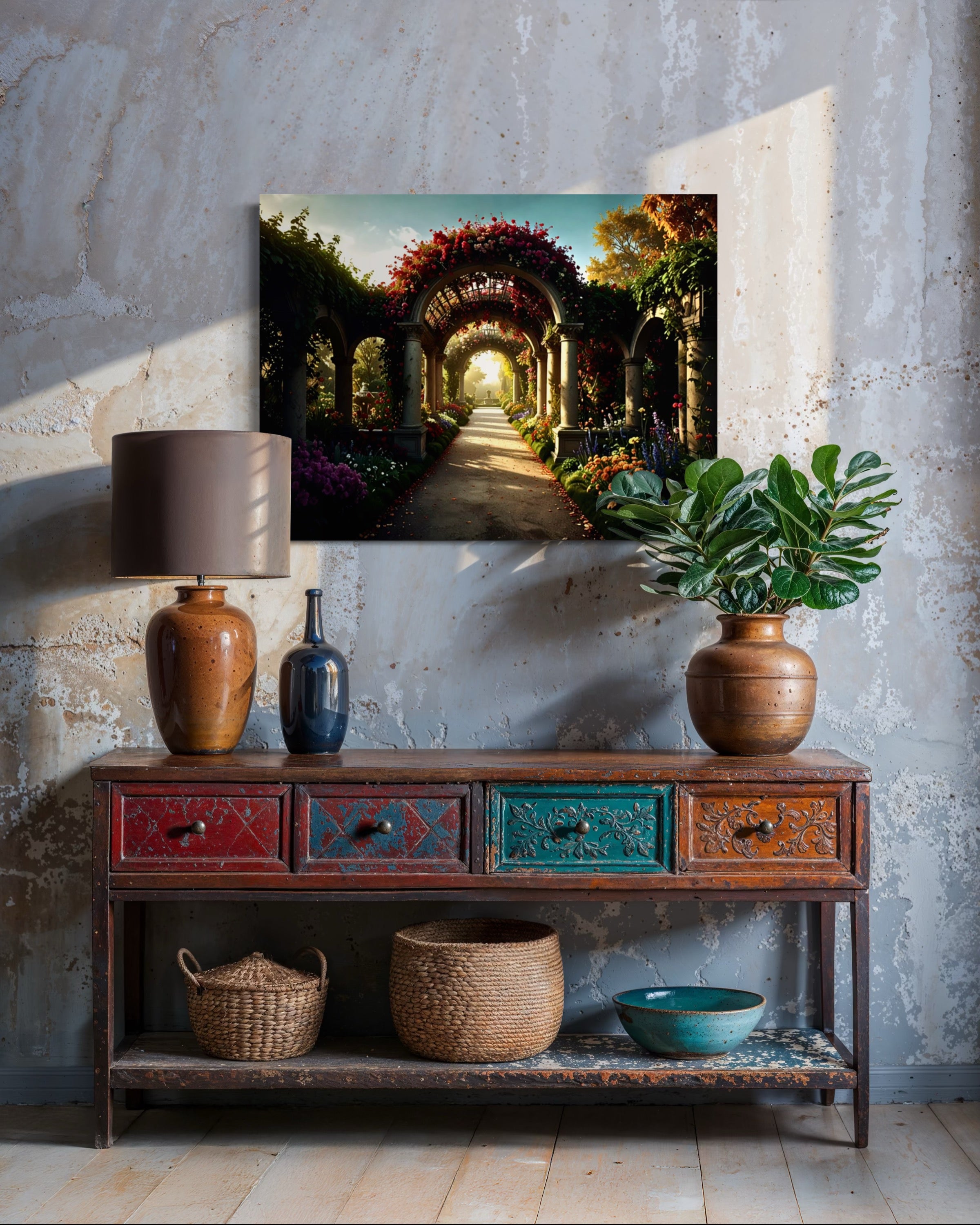 Fall Botanical Garden Museum Print