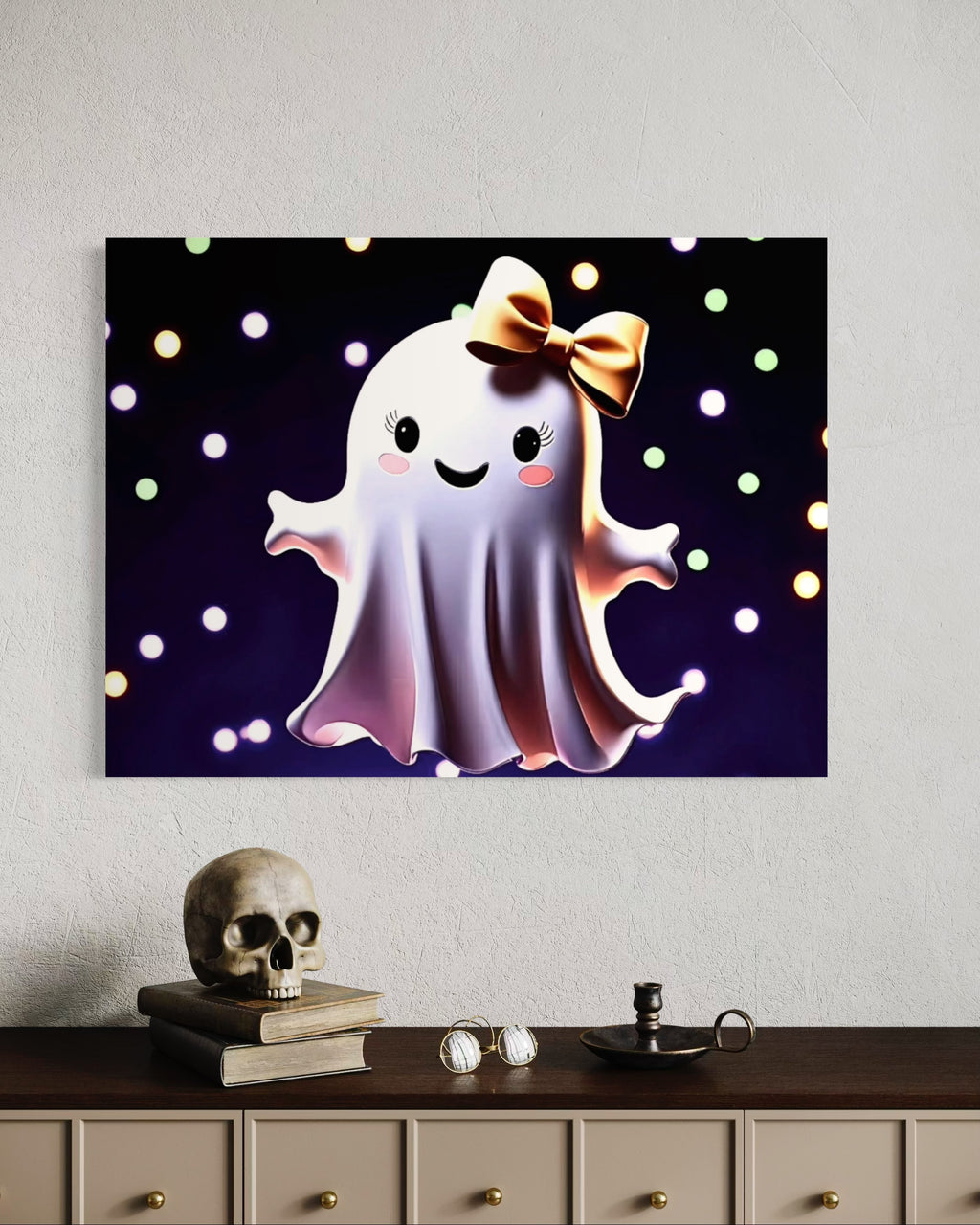Ghost Girl with Big Bow